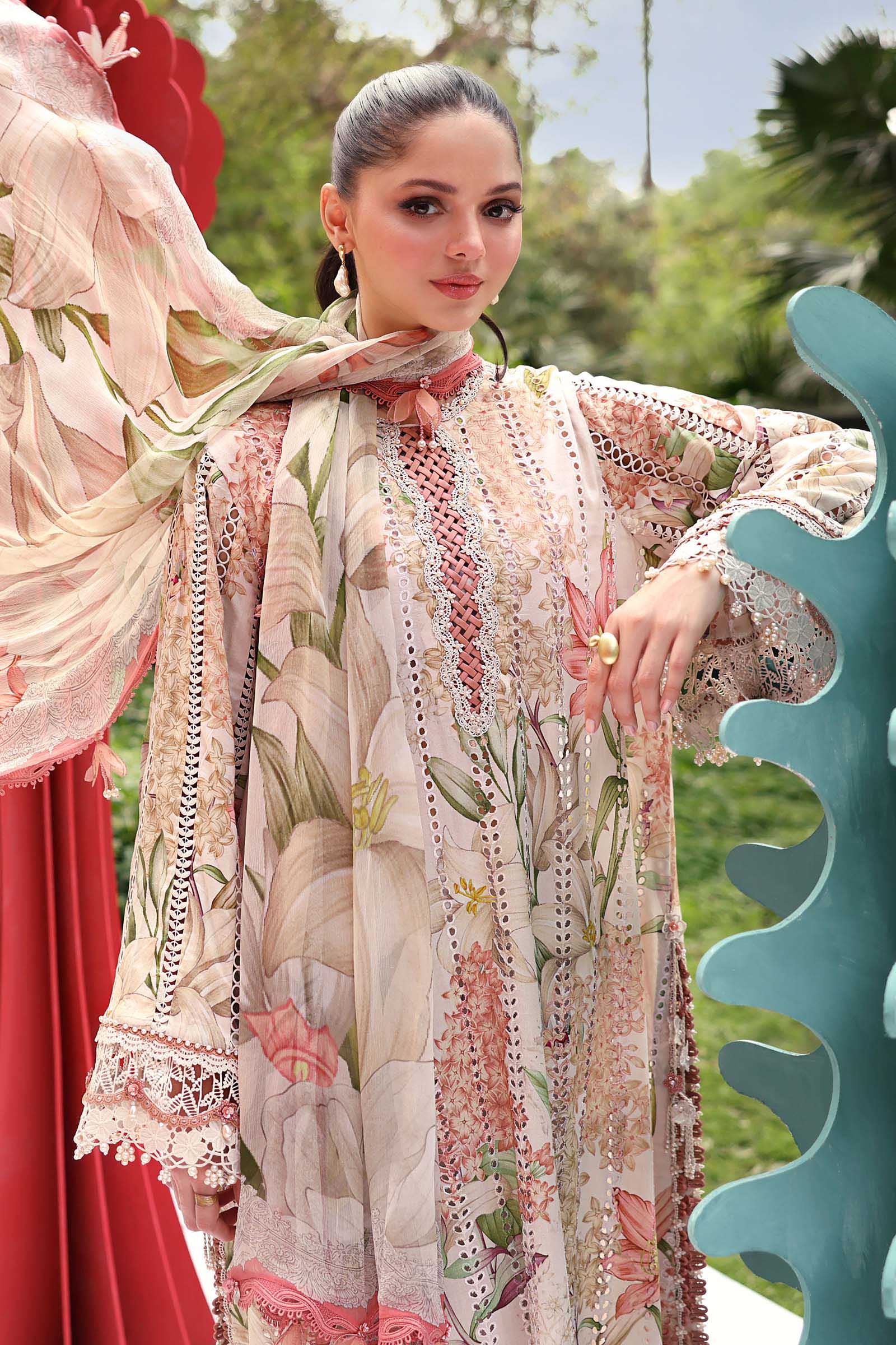 MPT-3006-A | Maria B  | Mprints Sun Club Eid Edit Lawn Collection 2026