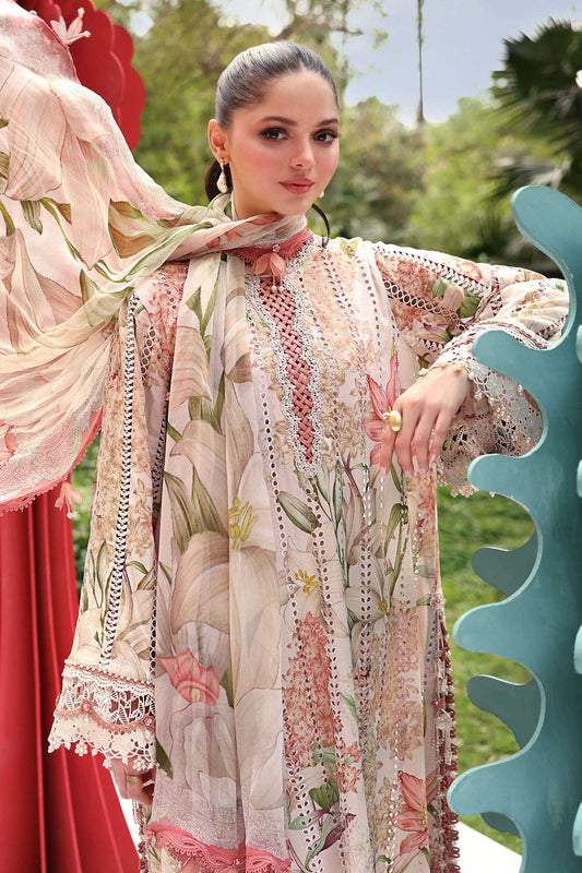 MPT-3006-A | Maria B  | Mprints Sun Club Eid Edit Lawn Collection 2026