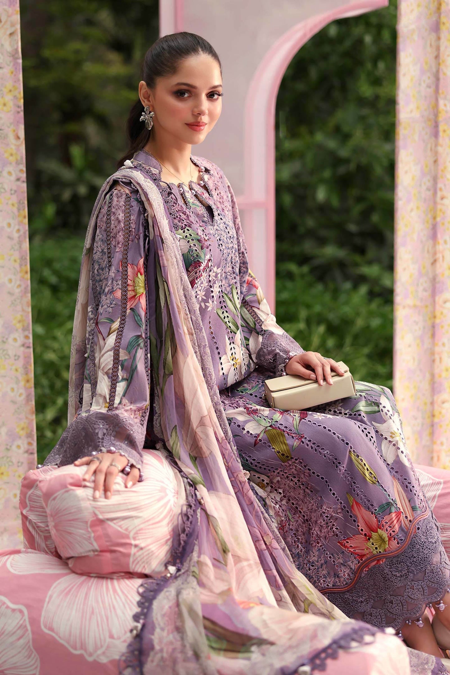 MPT-3006-B | Maria B  | Mprints Sun Club Eid Edit Lawn Collection 2026