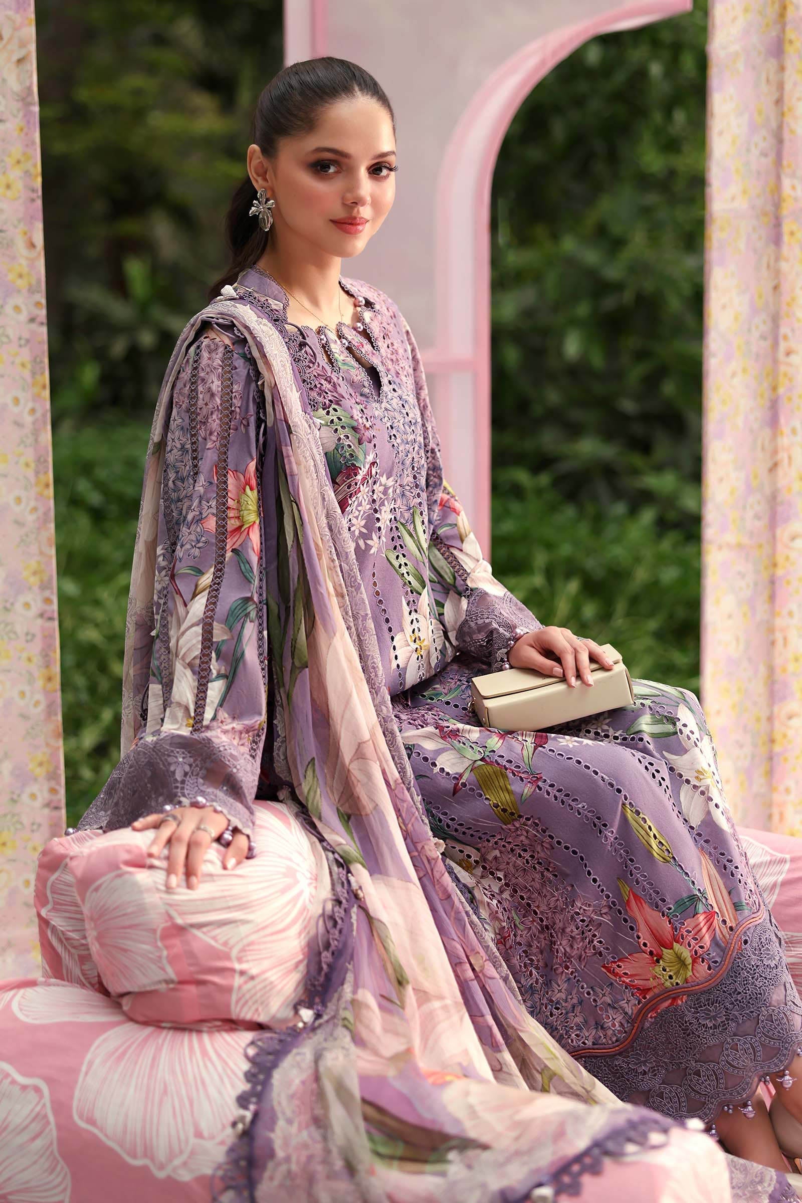 MPT-3006-B | Maria B  | Mprints Sun Club Eid Edit Lawn Collection 2026