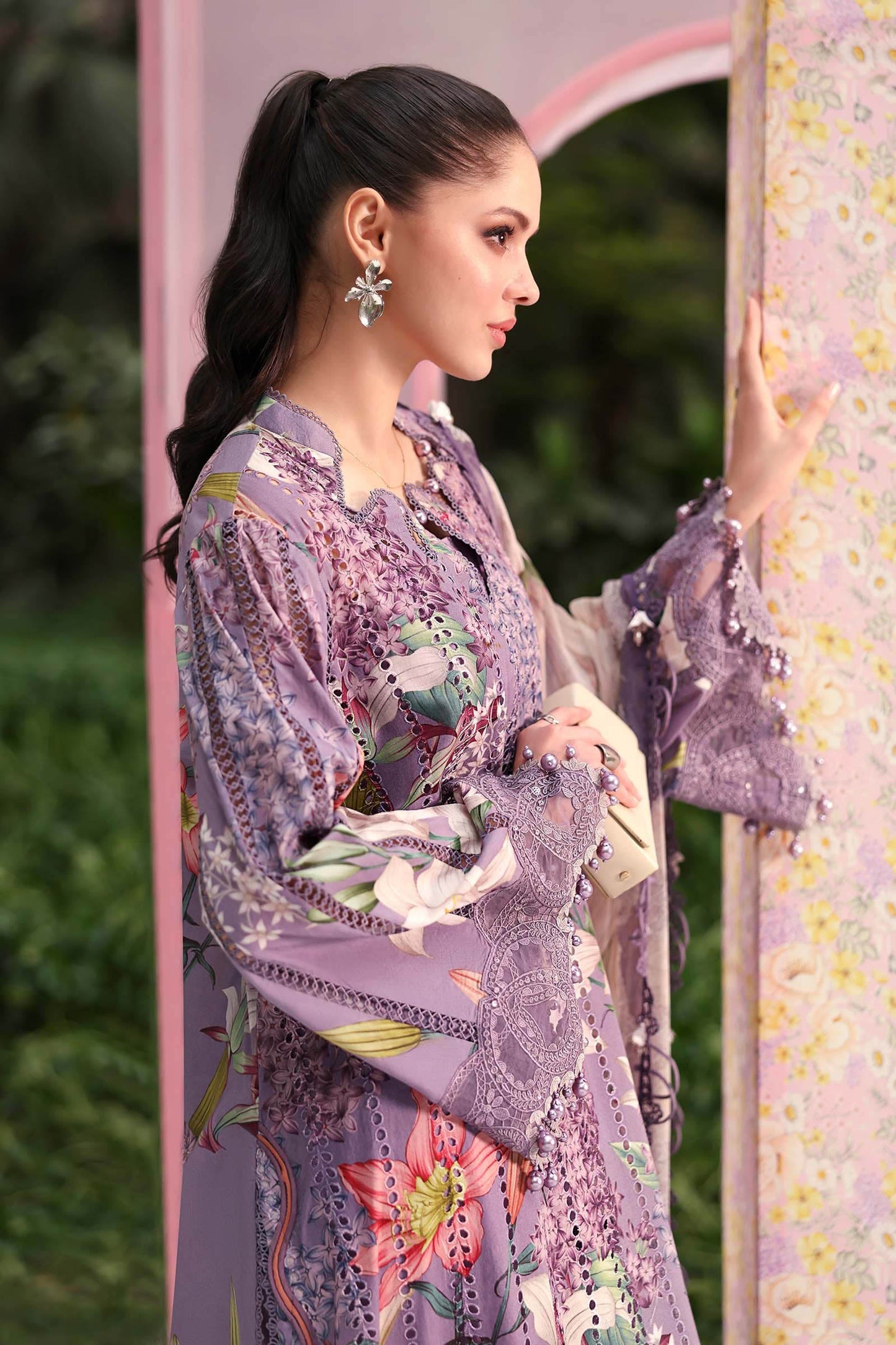 MPT-3006-B | Maria B  | Mprints Sun Club Eid Edit Lawn Collection 2026