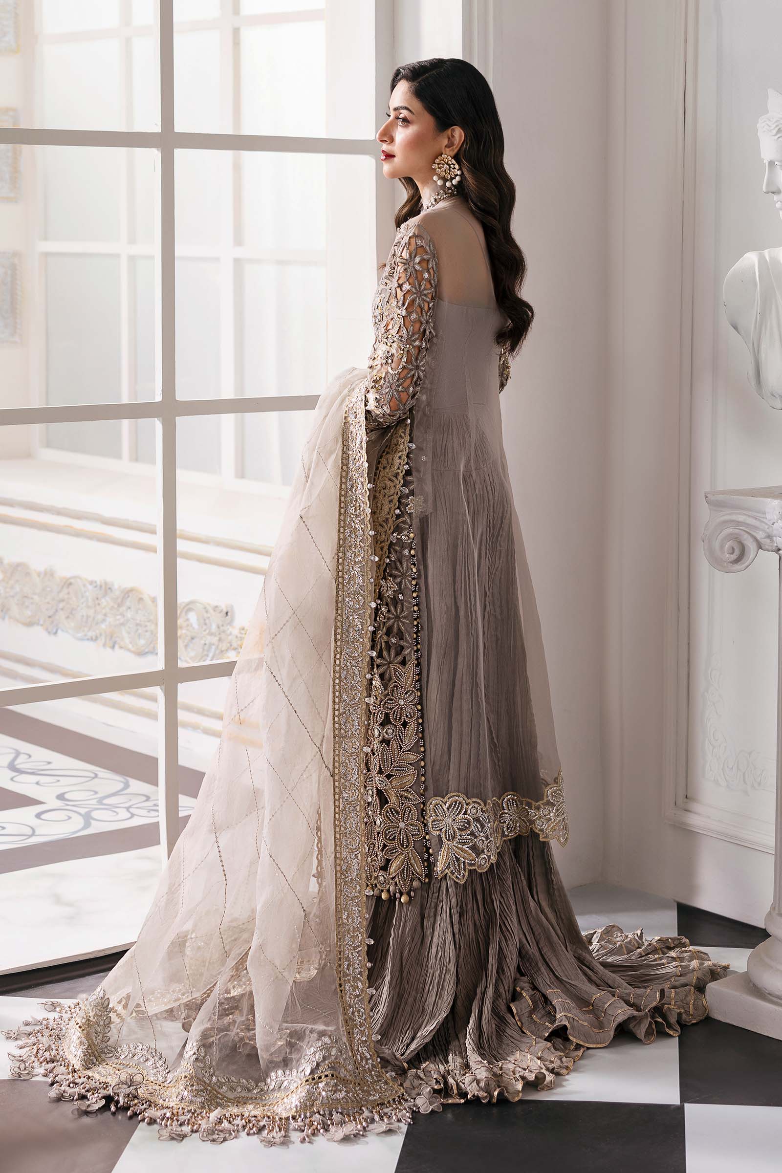 BD-3006 | Maria B | Mbroidered Wedding Collection 2025