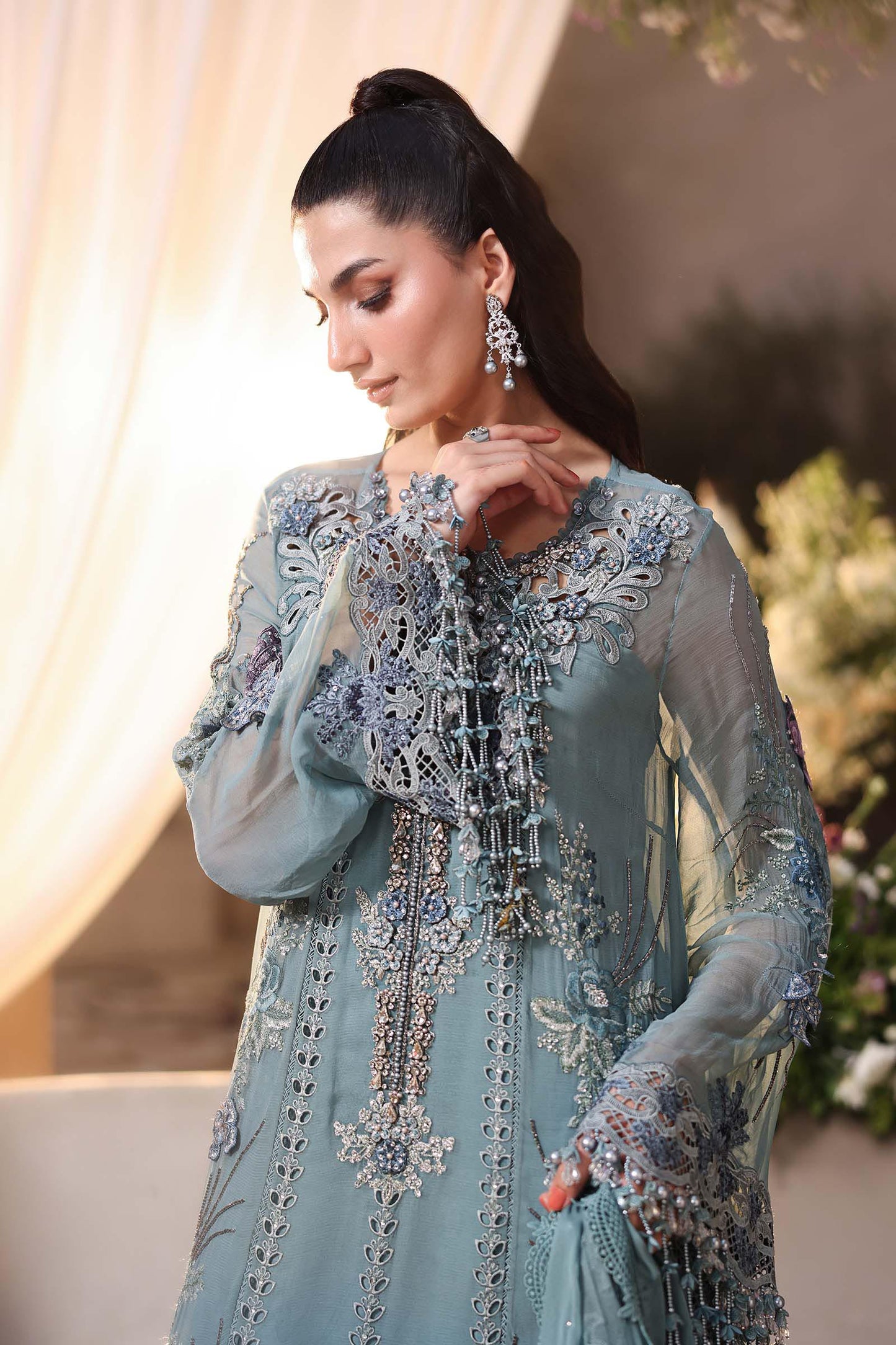 MPC-26-106 | Maria B | Tea Affair Embroidered Luxury Chiffon Collection 2026 
