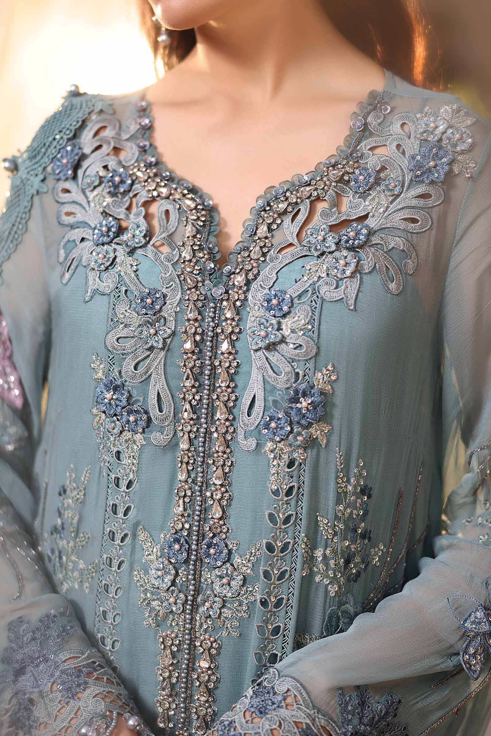 MPC-26-106 | Maria B | Tea Affair Embroidered Luxury Chiffon Collection 2026 