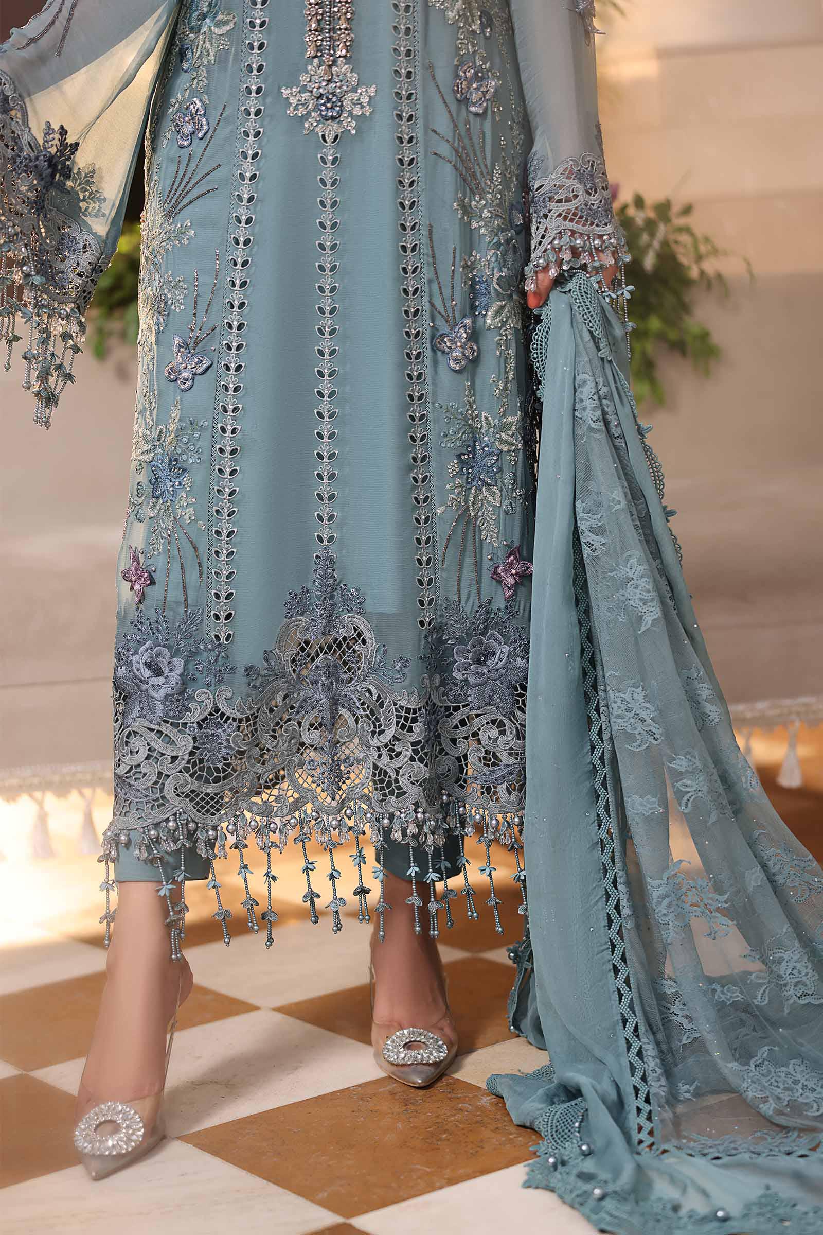 MPC-26-106 | Maria B | Tea Affair Embroidered Luxury Chiffon Collection 2026 