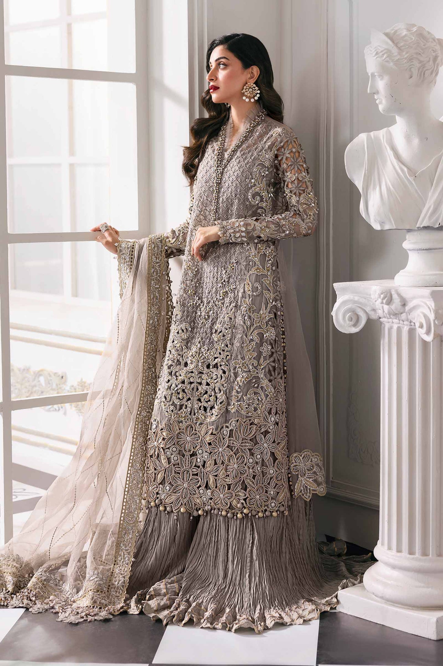 BD-3006 | Maria B | Mbroidered Wedding Collection 2025
