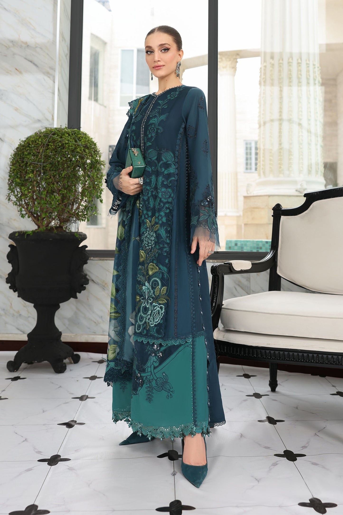 EL-26-06 | Maria B | Eid Luxury Lawn Collection 2026