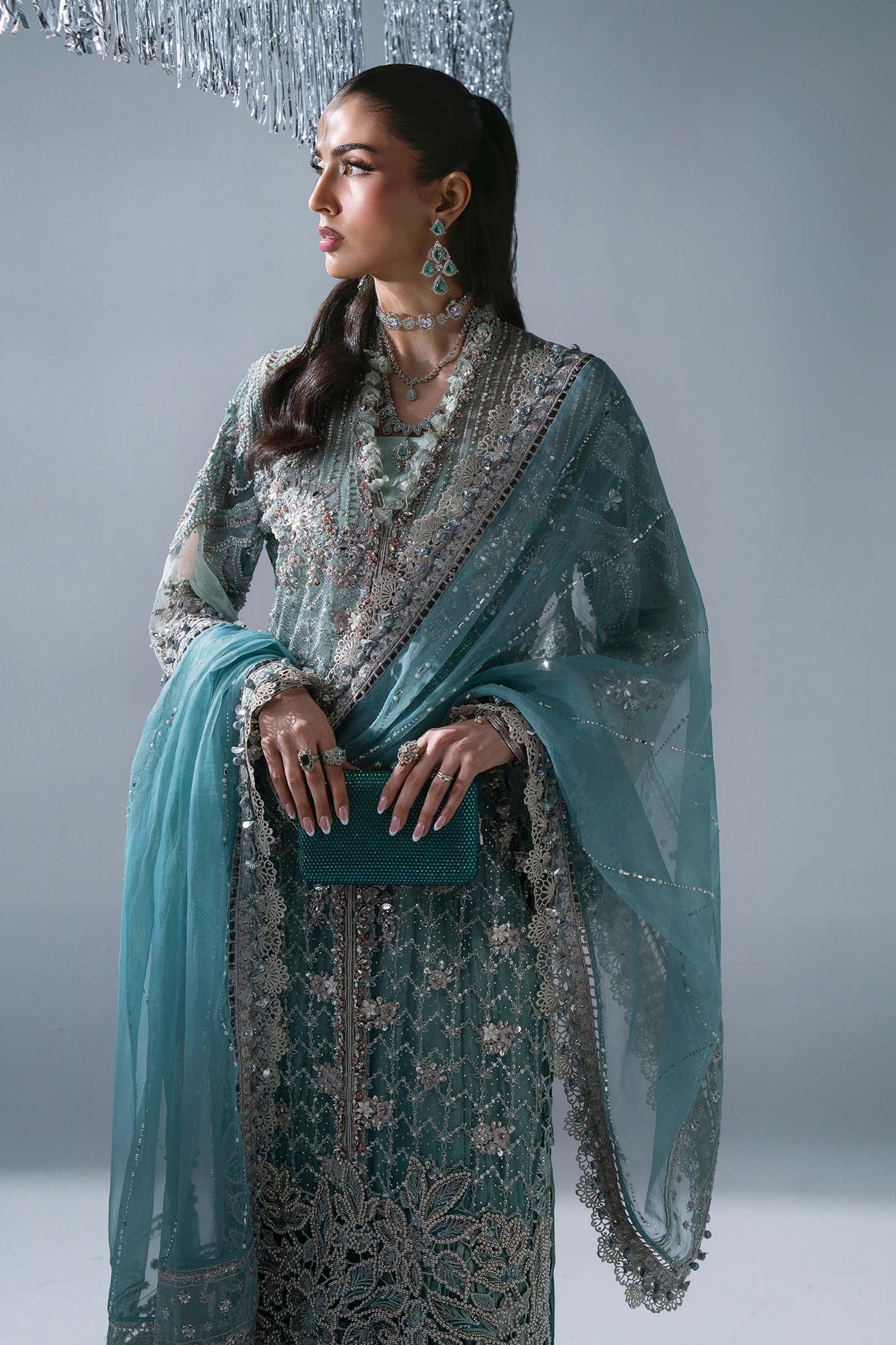BD-3107 | Maria B | Mbroidered Wedding Unstitched Collection 2026