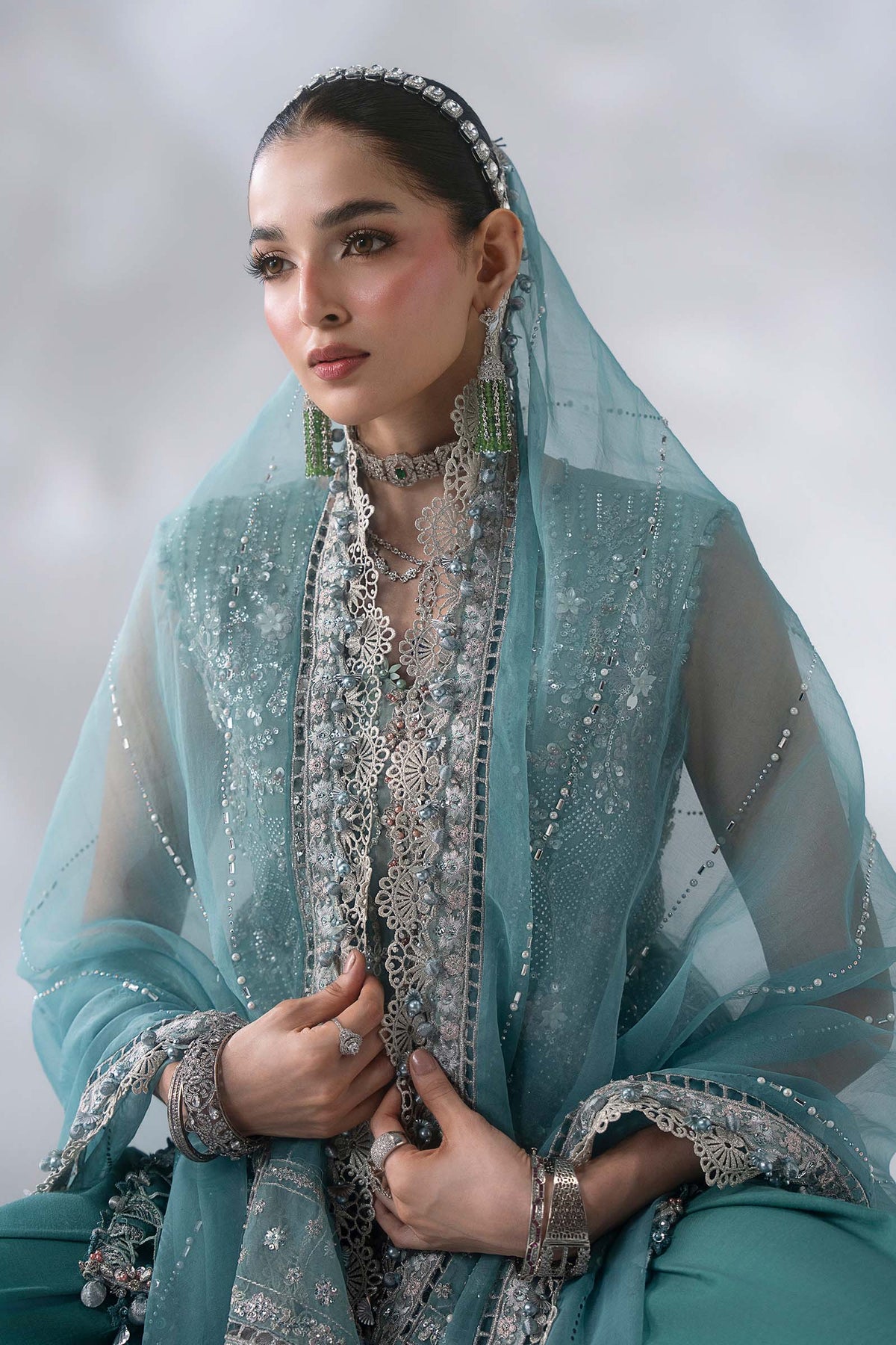 BD-3107 | Maria B | Mbroidered Wedding Unstitched Collection 2026