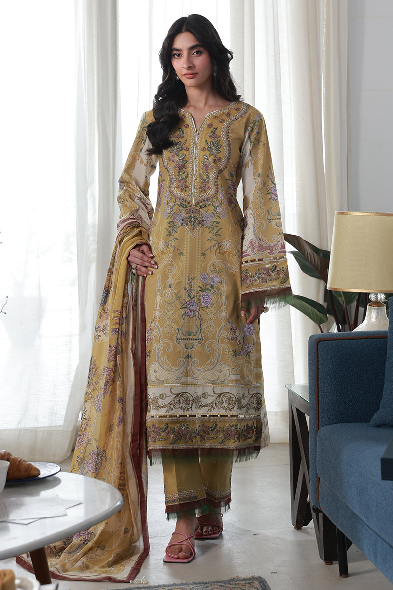 Esme - D7 | Gulaal | Delia Lawn Unstitched Collection 2026