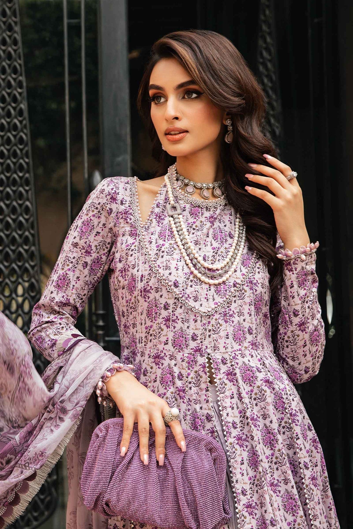MPT-2207-B | Maria B | Unstitched Mprints Collections 2024