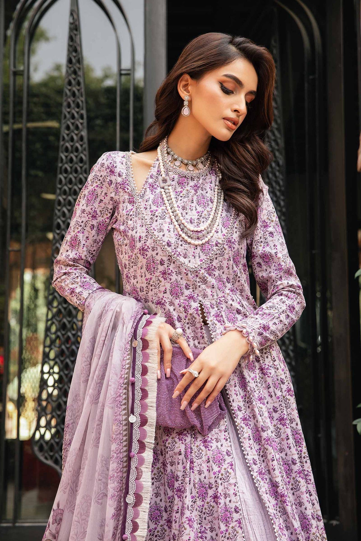 MPT-2207-B | Maria B | Unstitched Mprints Collections 2024