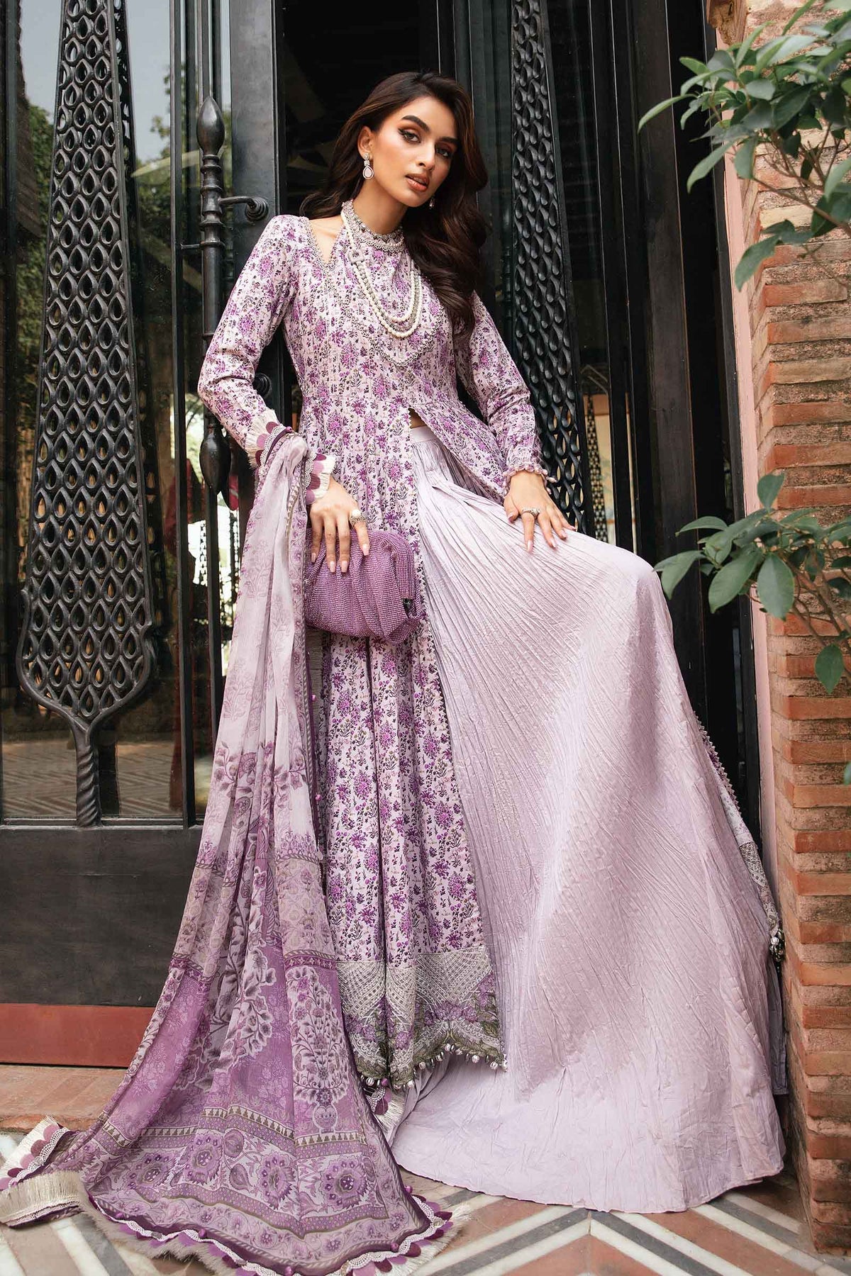 MPT-2207-B | Maria B | Unstitched Mprints Collections 2024