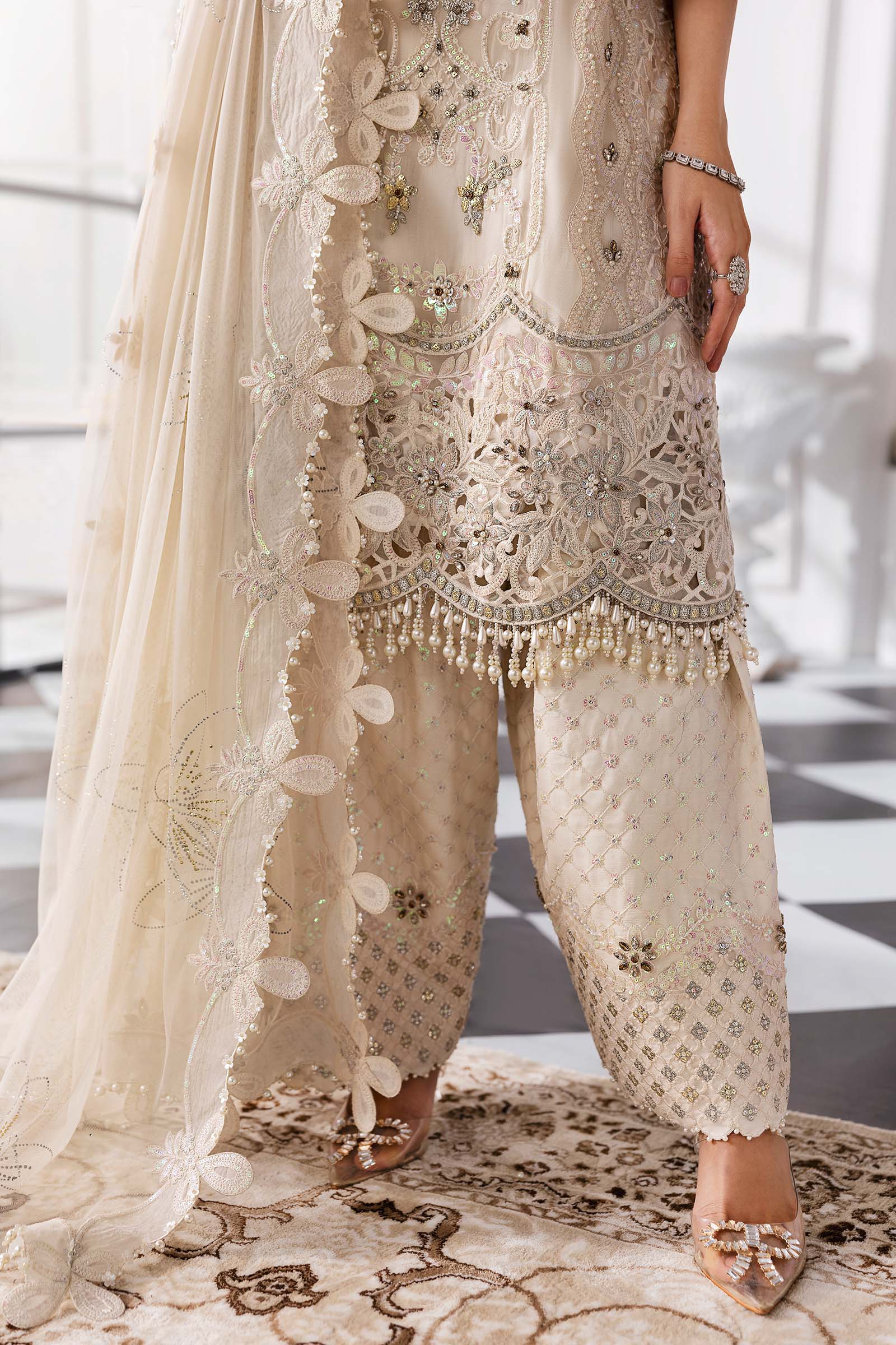BD-3007 | Maria B | Mbroidered Wedding Collection 2025