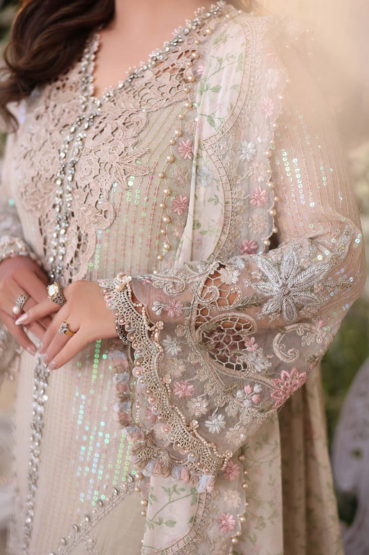 MPC-26-107 | Maria B | Tea Affair Embroidered Luxury Chiffon Collection 2026