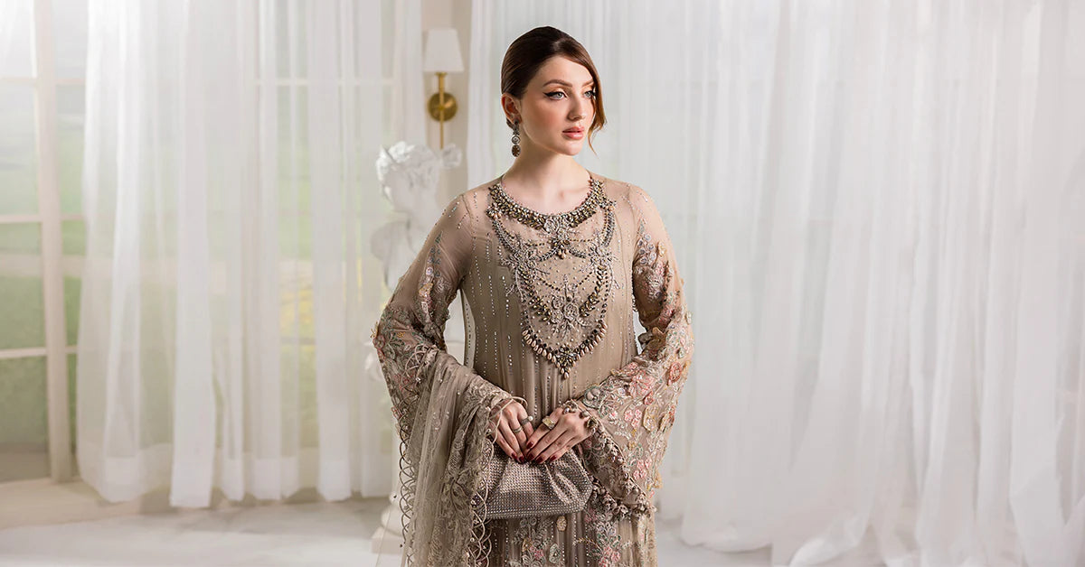 MPC-25-107 | Maria B | Unstitched Chiffons Collection 2025