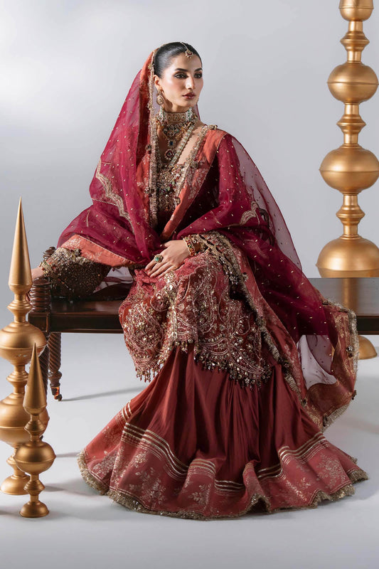 BD-3108 | Maria B | Mbroidered Wedding Unstitched Collection 2026