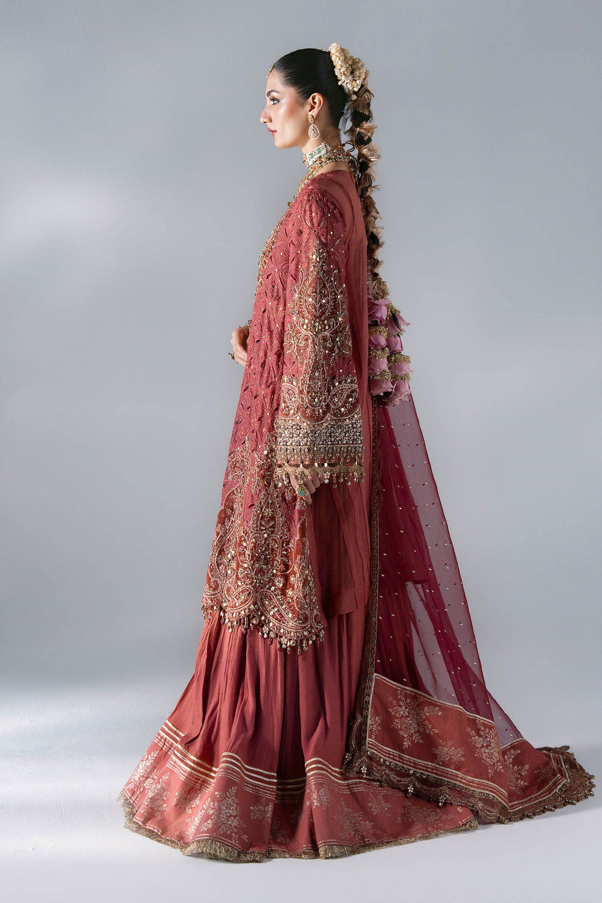 BD-3108 | Maria B | Mbroidered Wedding Unstitched Collection 2026