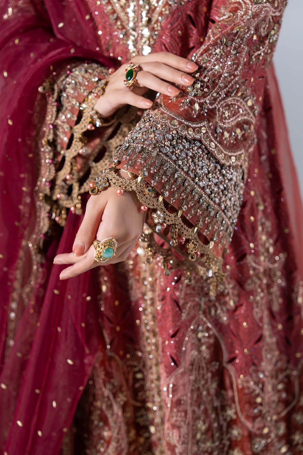 BD-3108 | Maria B | Mbroidered Wedding Unstitched Collection 2026