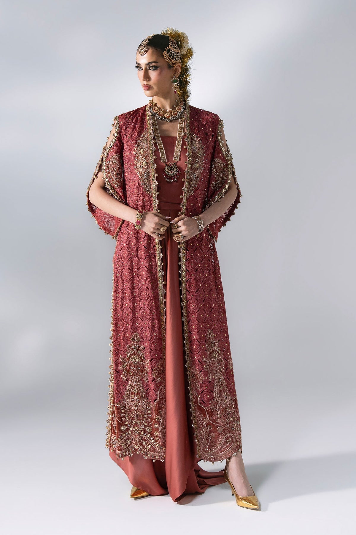 BD-3108 | Maria B | Mbroidered Wedding Unstitched Collection 2026