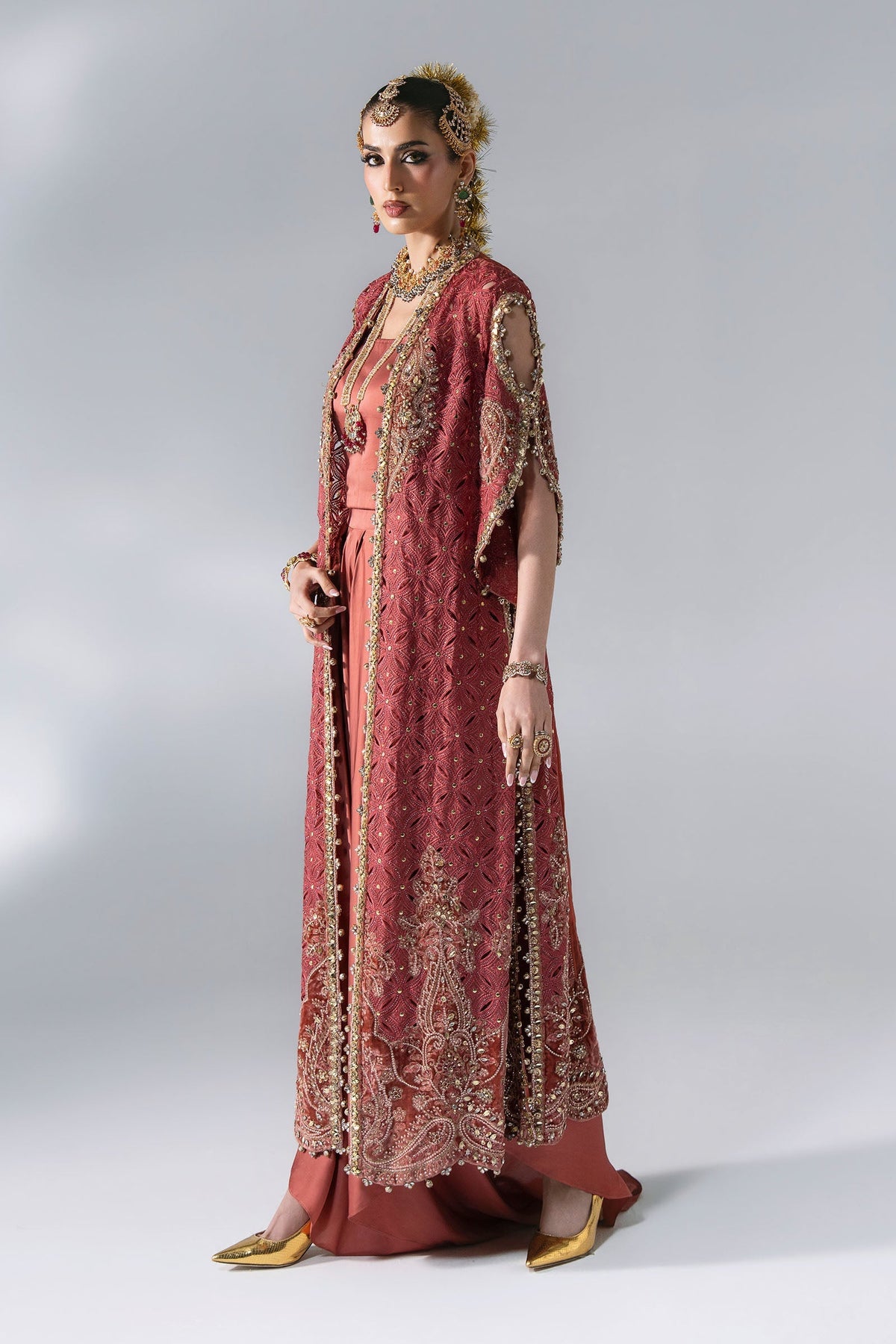 BD-3108 | Maria B | Mbroidered Wedding Unstitched Collection 2026