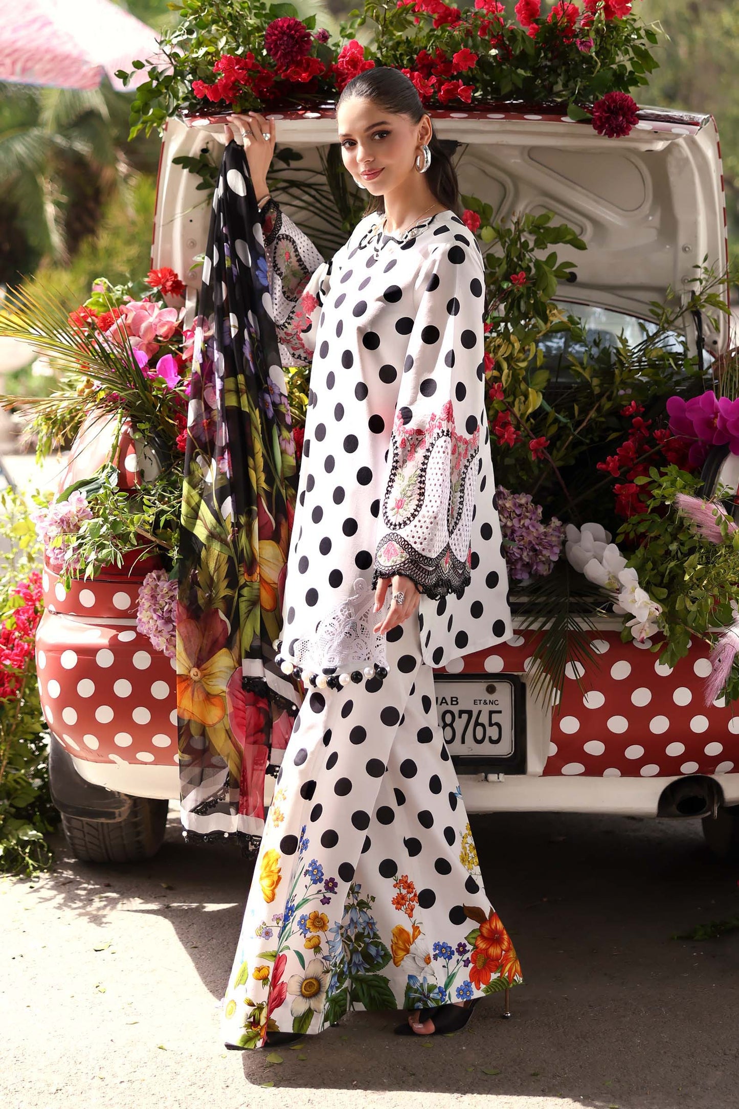 MPT-3008-A | Maria B  | Mprints Sun Club Eid Edit Lawn Collection 2026