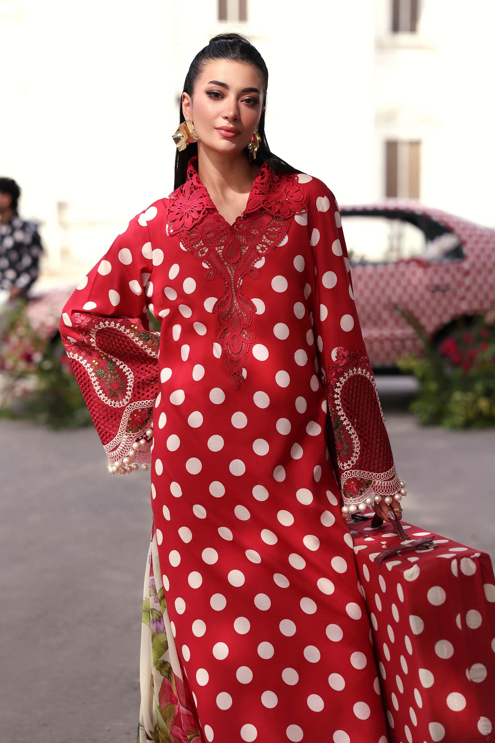 MPT-3008-B | Maria B  | Mprints Sun Club Eid Edit Lawn Collection 2026