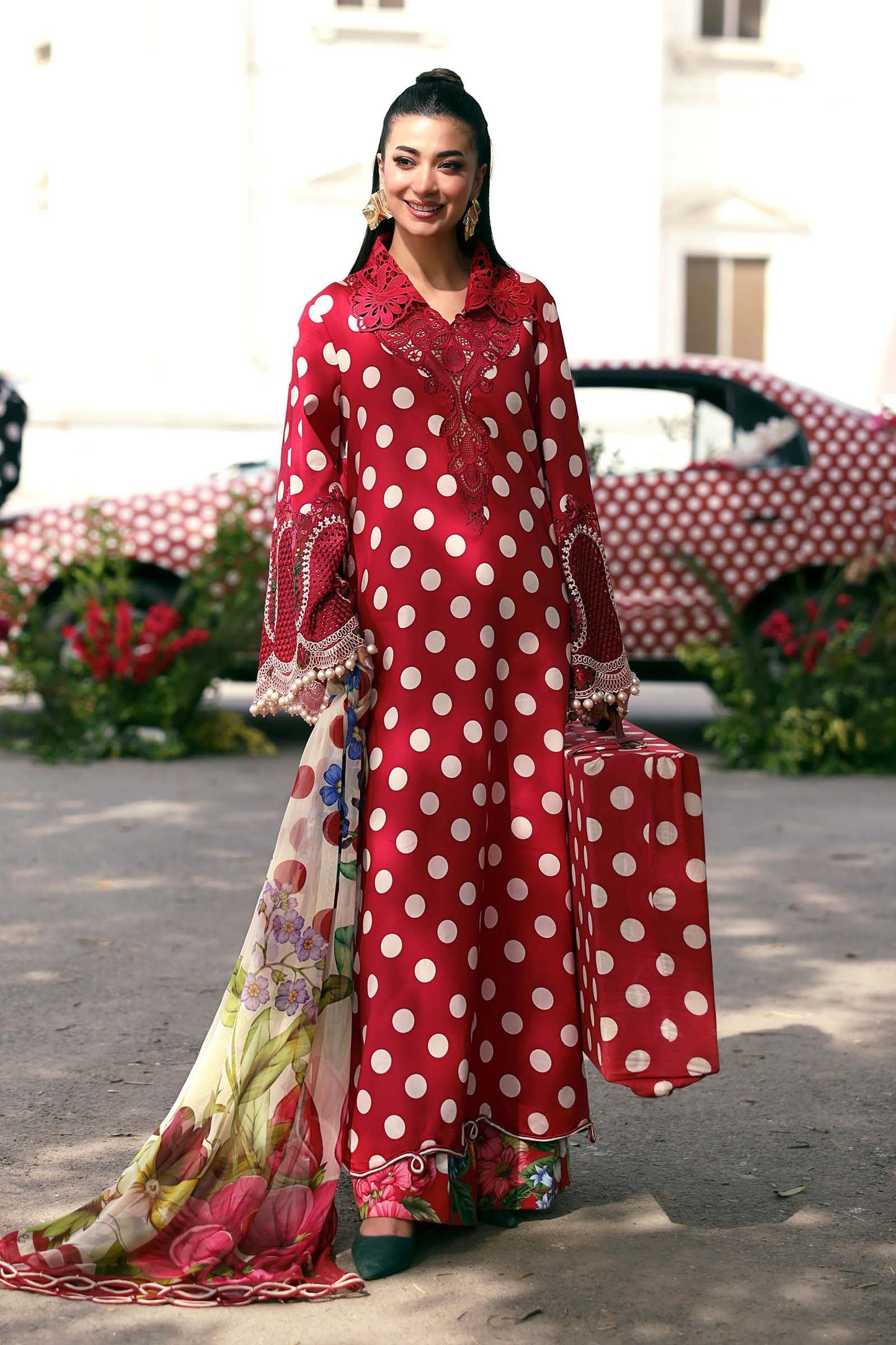 MPT-3008-B | Maria B  | Mprints Sun Club Eid Edit Lawn Collection 2026