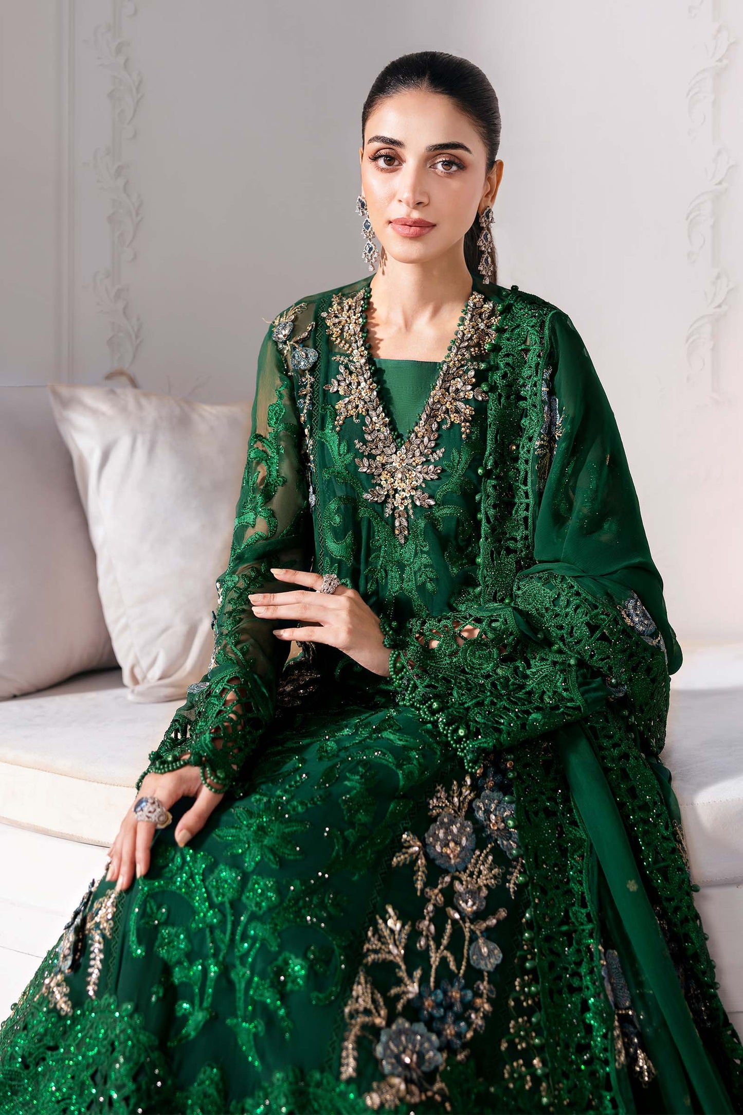 BD-3008 | Maria B | Mbroidered Wedding Collection 2025