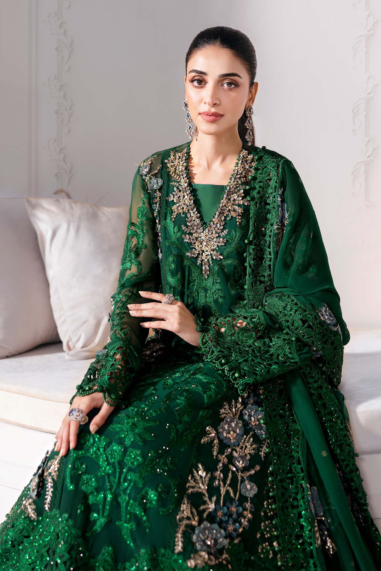 BD-3008 | Maria B | Mbroidered Wedding Collection 2025