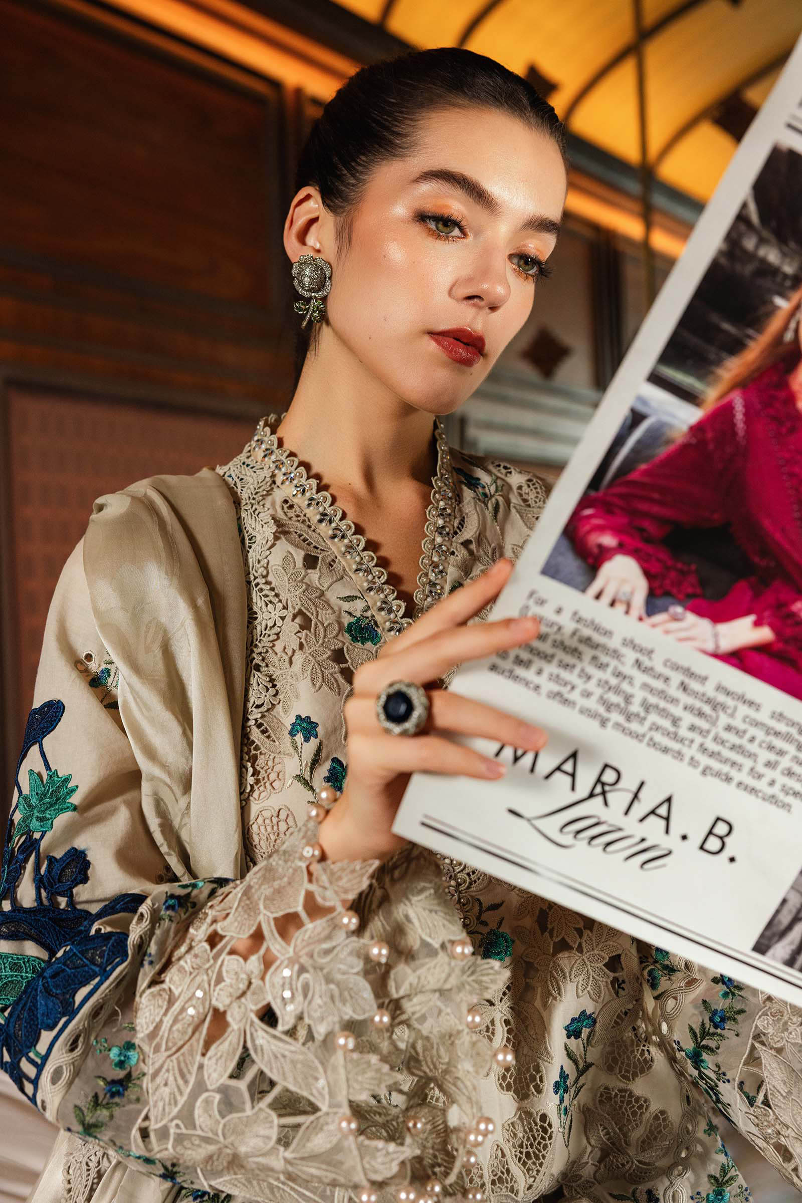 EL-26-08 | Maria B | Eid Luxury Lawn Collection 2026