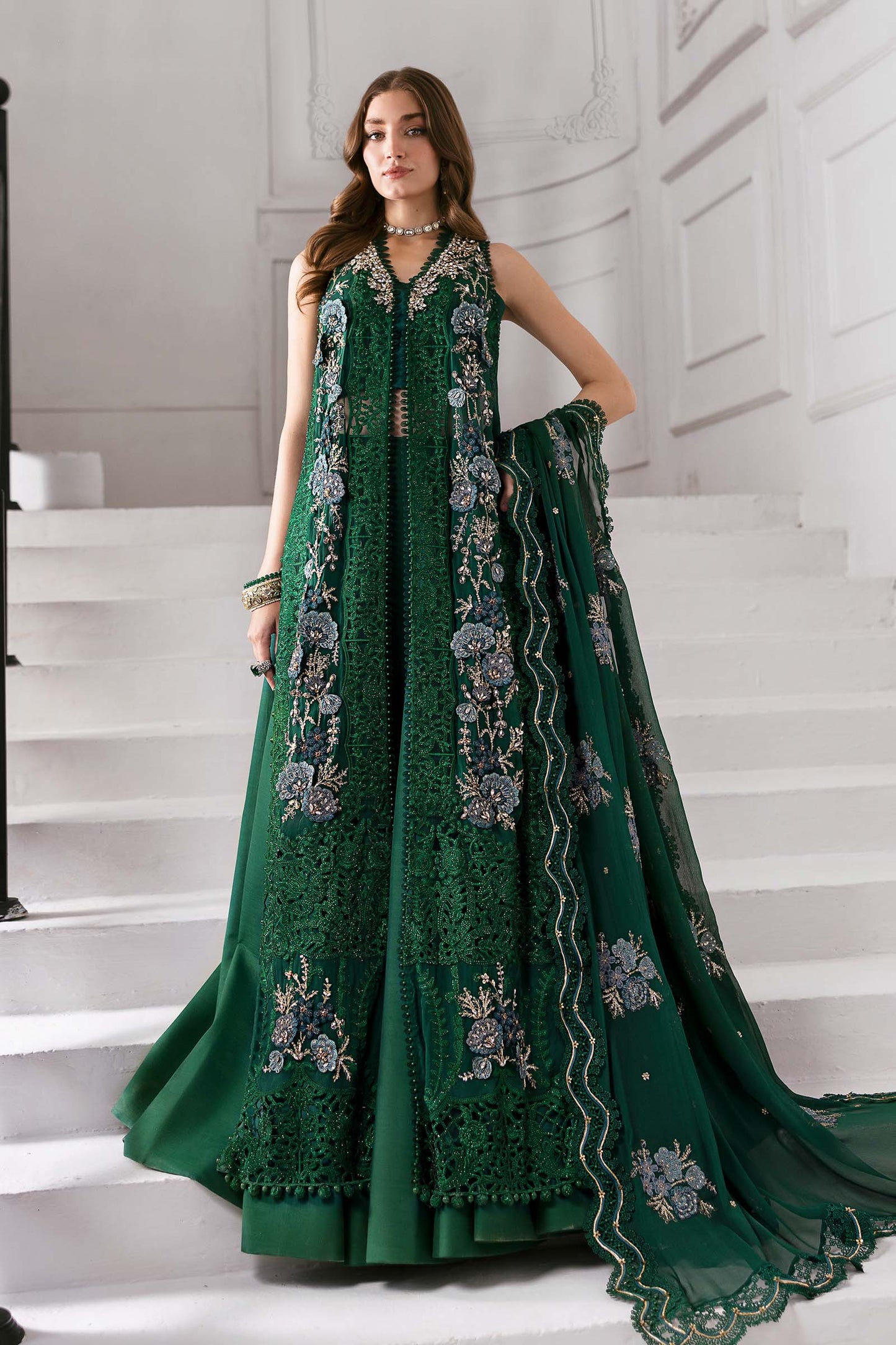 BD-3008 | Maria B | Mbroidered Wedding Collection 2025