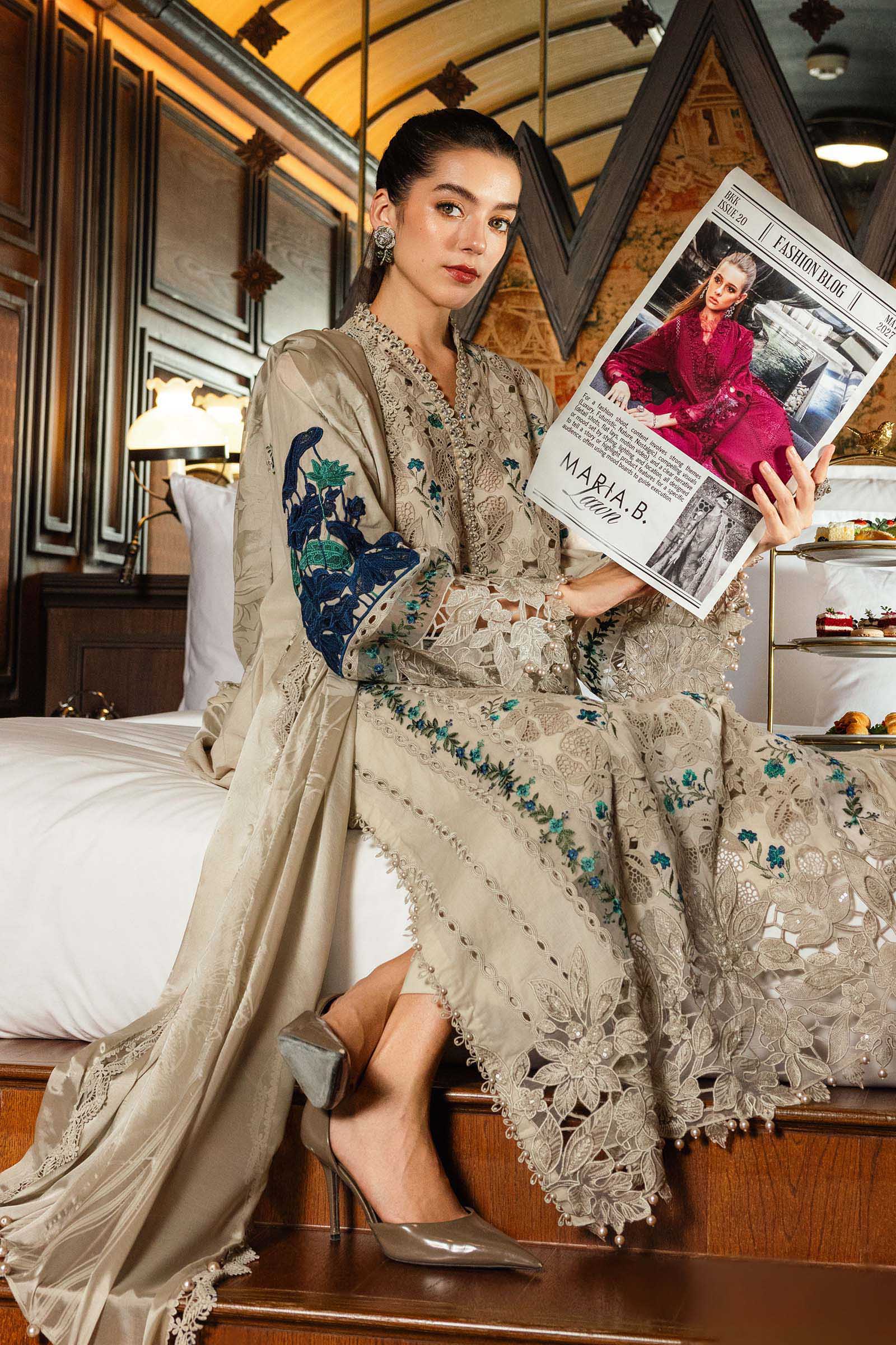EL-26-08 | Maria B | Eid Luxury Lawn Collection 2026