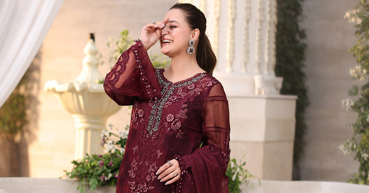 MPC-26-108 | Maria B | Tea Affair Embroidered Luxury Chiffon Collection 2026