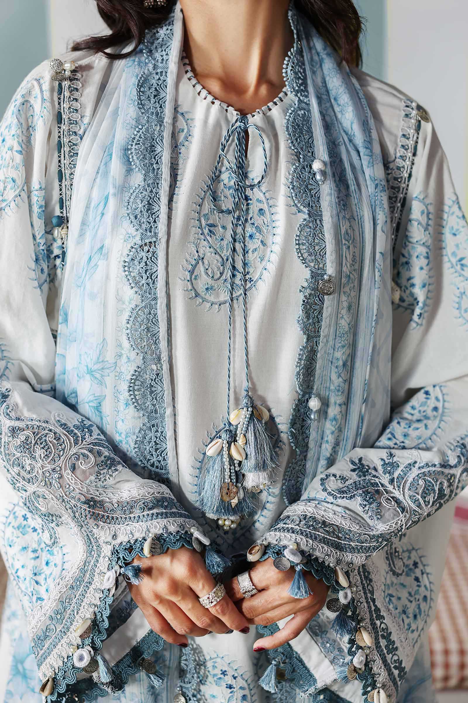 MPT-3009-A | Maria B  | Mprints Sun Club Eid Edit Lawn Collection 2026