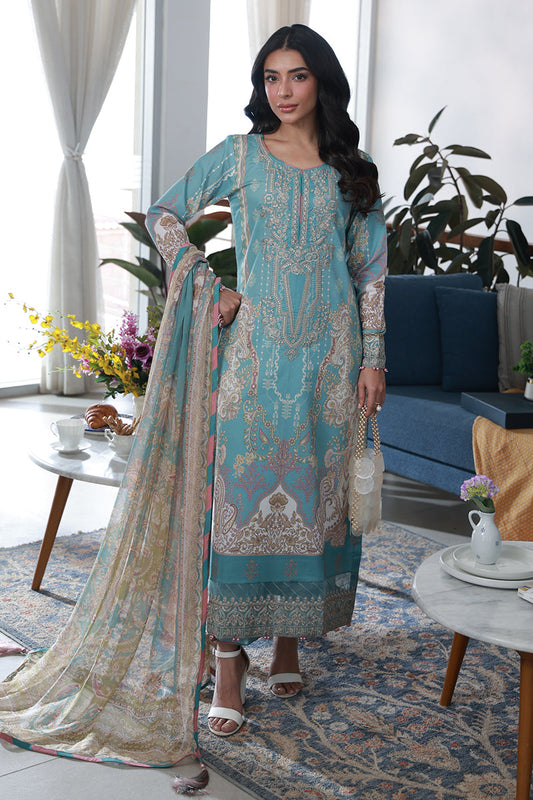 Eidra - D1 | Gulaal | Delia Lawn Unstitched Collection 2026