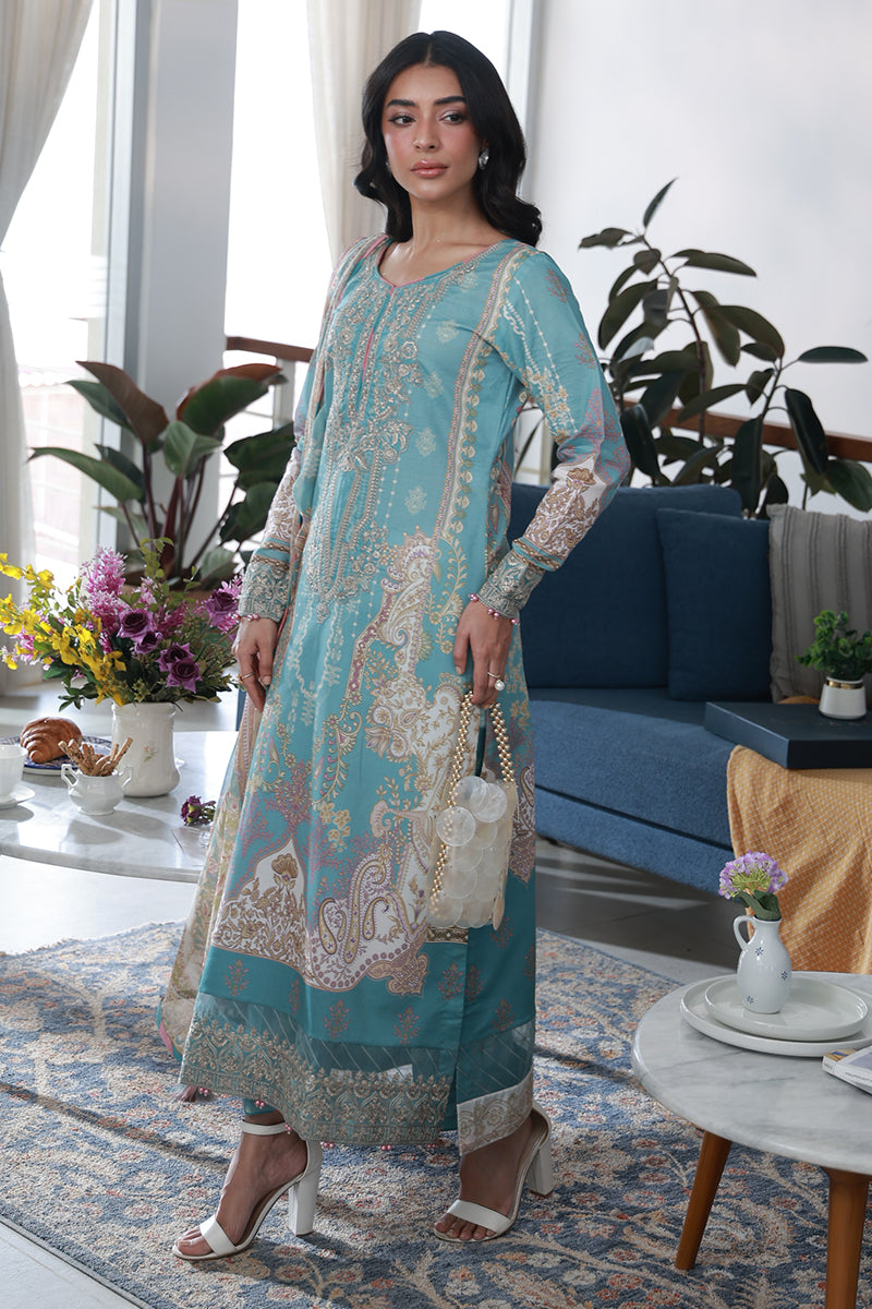 Eidra - D1 | Gulaal | Delia Lawn Unstitched Collection 2026