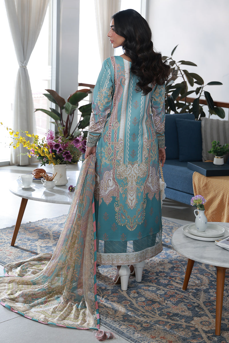 Eidra - D1 | Gulaal | Delia Lawn Unstitched Collection 2026