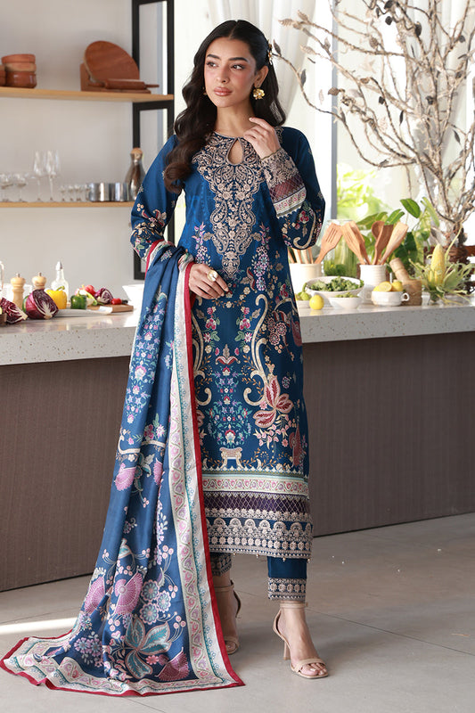 Onyxa - D10 | Gulaal | Delia Lawn Unstitched Collection 2026
