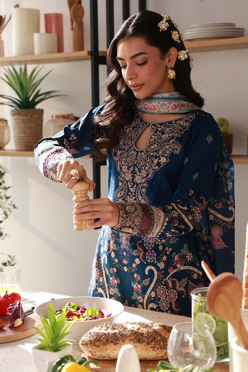Onyxa - D10 | Gulaal | Delia Lawn Unstitched Collection 2026