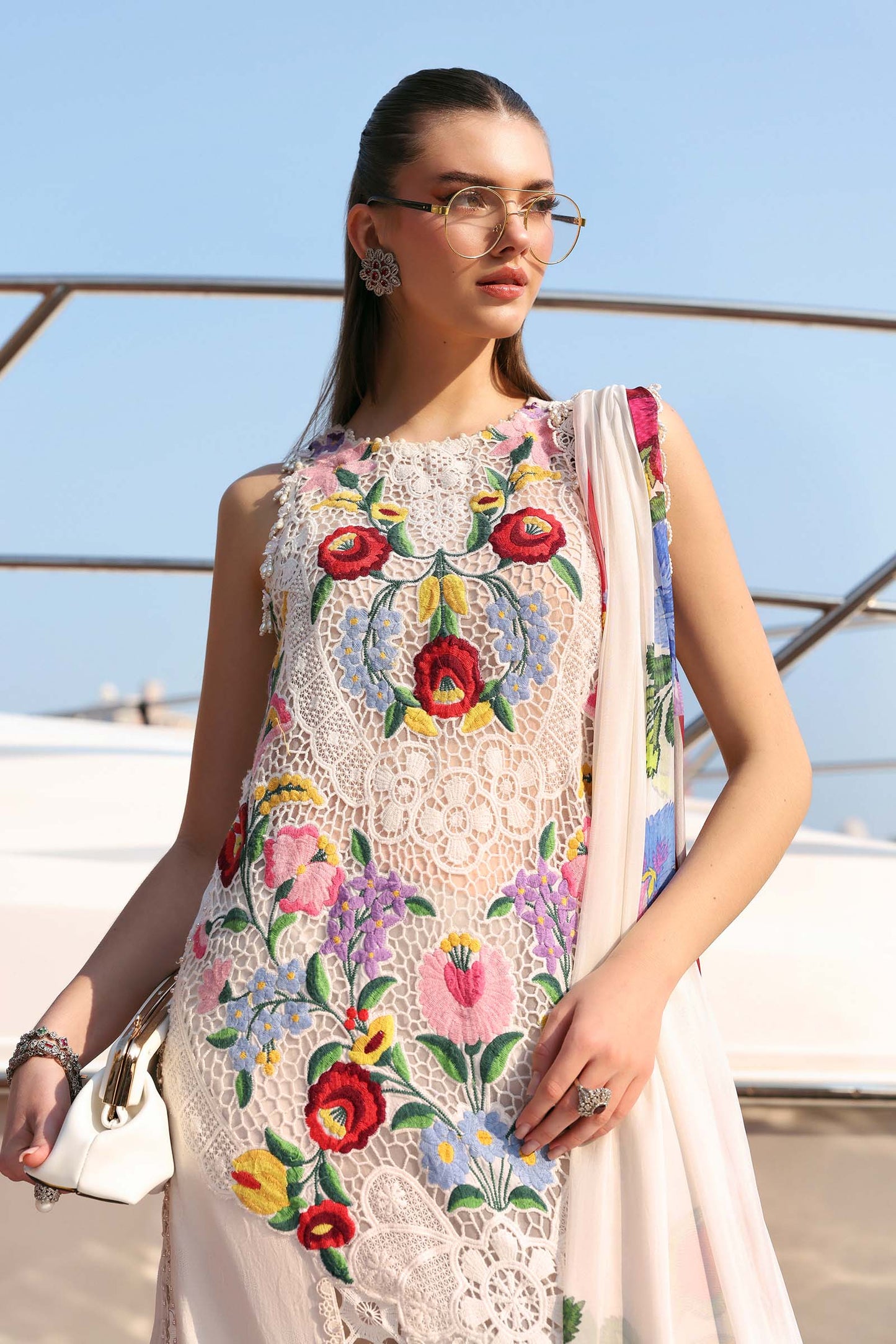 D-2610-A | Maria B | Luxury Lawn Eid Edit Collection Unstitched 2026