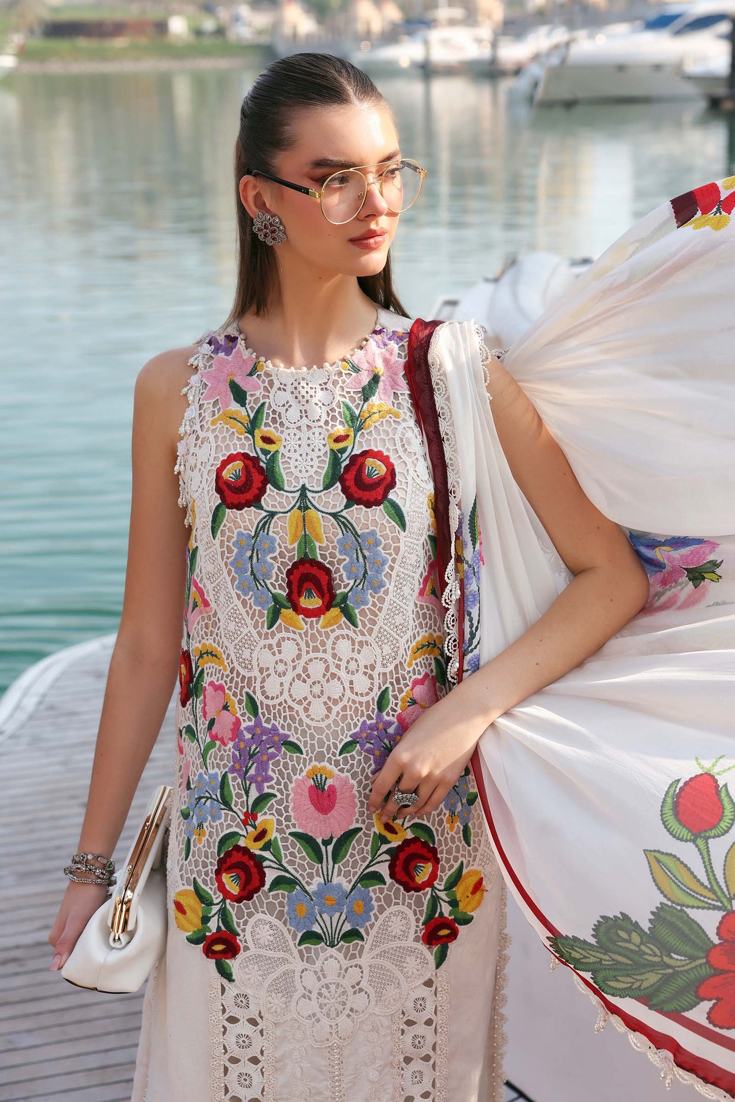 D-2610-A | Maria B | Luxury Lawn Eid Edit Collection Unstitched 2026