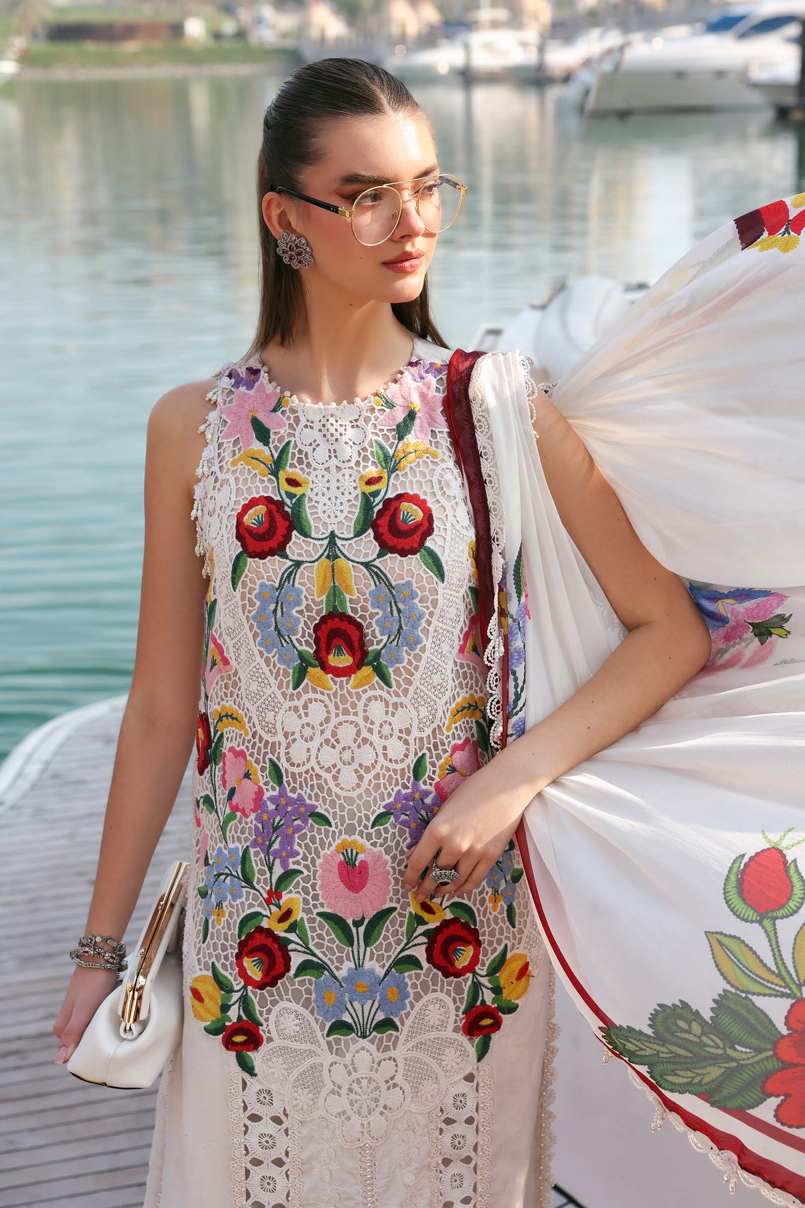 D-2610-A | Maria B | Luxury Lawn Eid Edit Collection Unstitched 2026