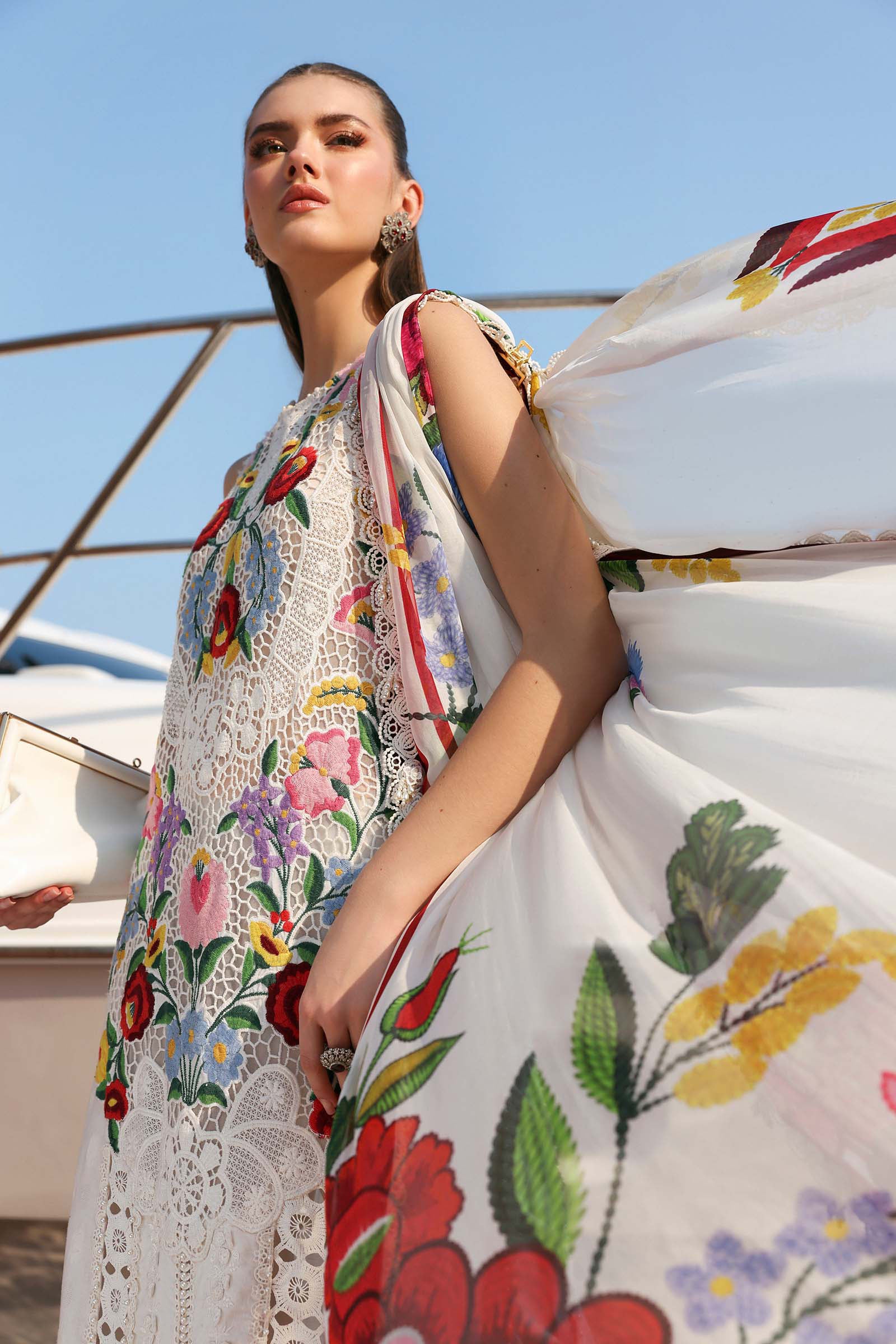 D-2610-A | Maria B | Luxury Lawn Eid Edit Collection Unstitched 2026