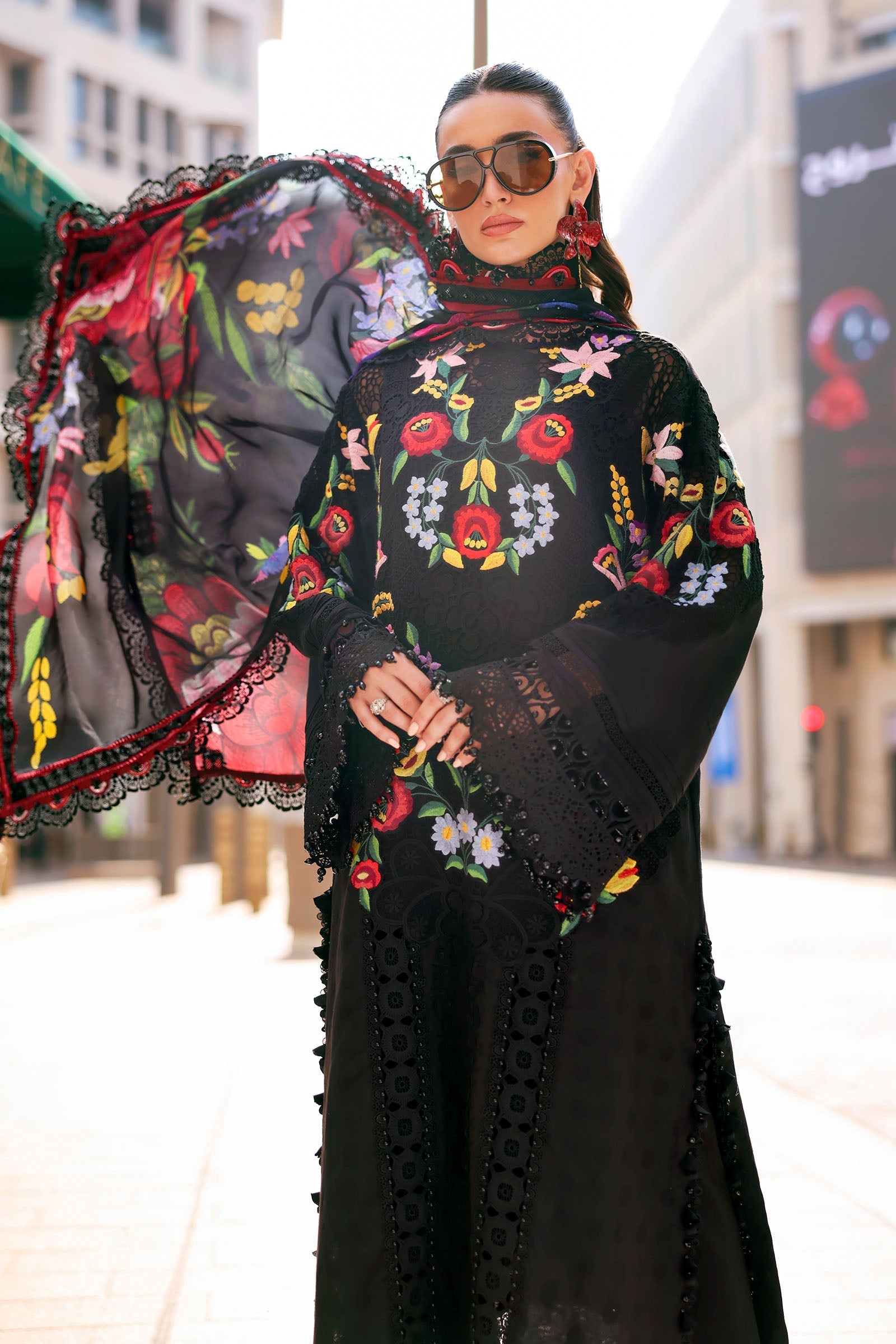 D-2610-B | Maria B | Luxury Lawn Eid Edit Collection Unstitched 2026