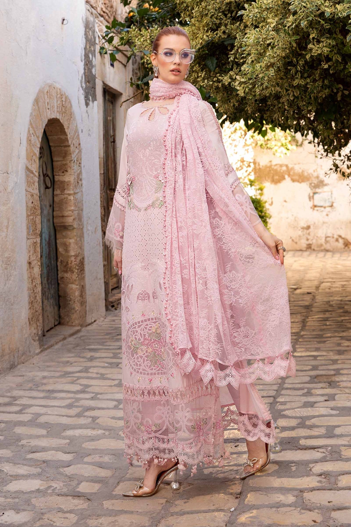 D-2411-A | Maria B | Voyage A Luxe X Tunisia Luxury Lawn 2024