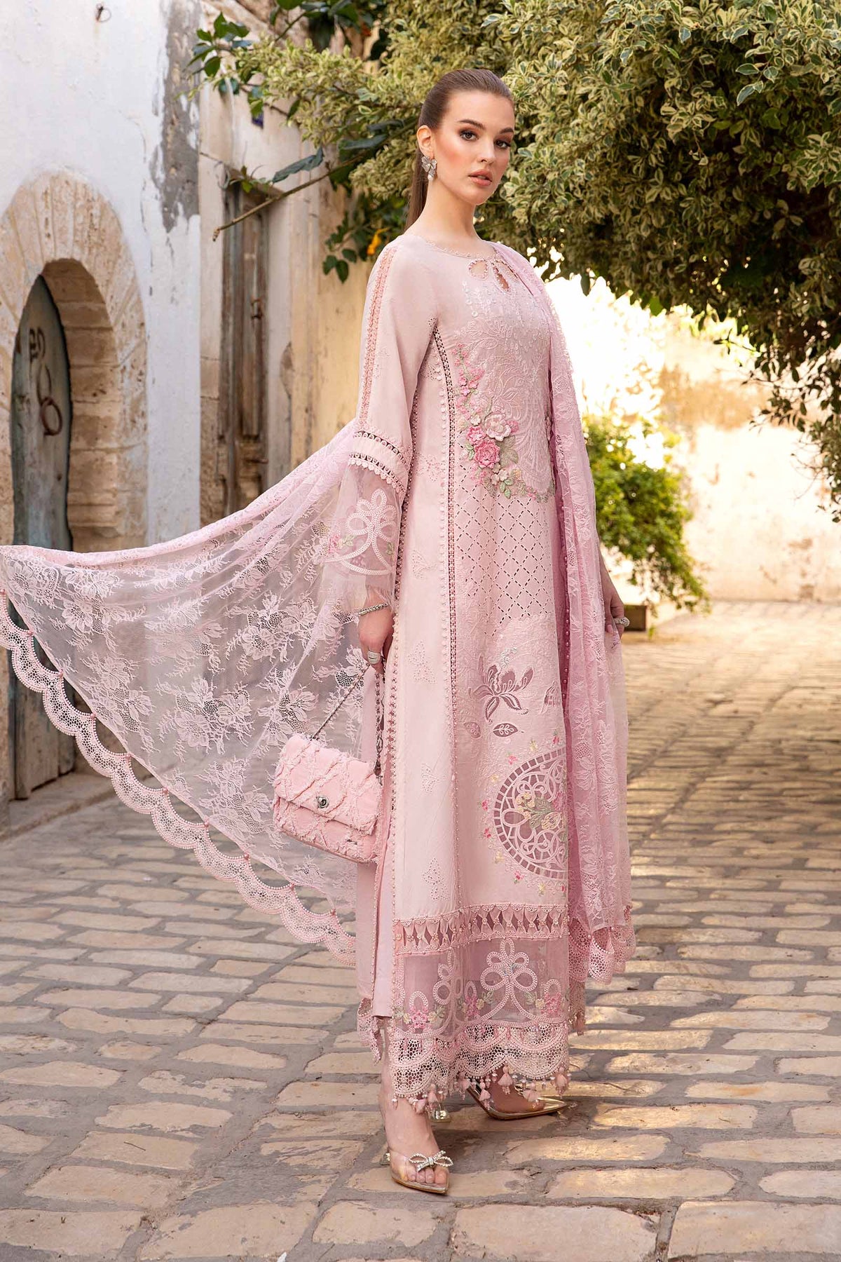 D-2411-A | Maria B | Voyage A Luxe X Tunisia Luxury Lawn 2024