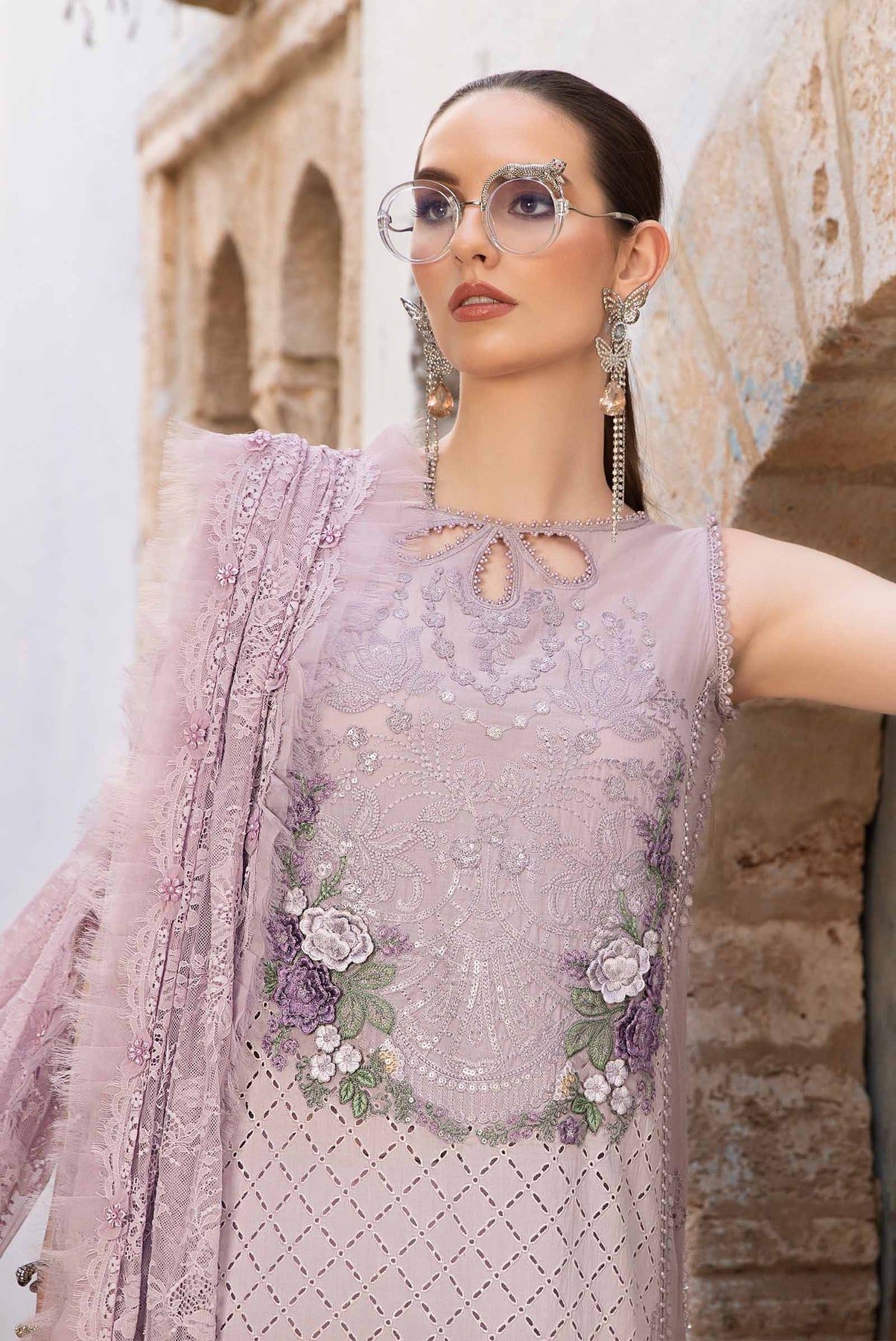 D-2411-B | Maria B | Voyage A Luxe X Tunisia Luxury Lawn 2024