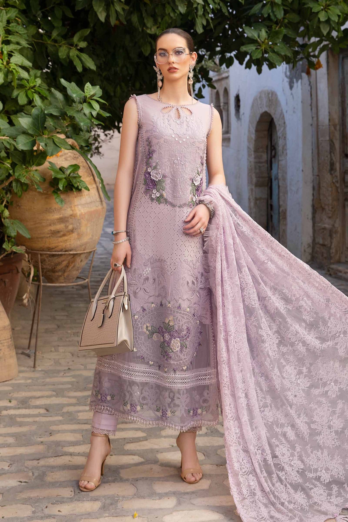 D-2411-B | Maria B | Voyage A Luxe X Tunisia Luxury Lawn 2024