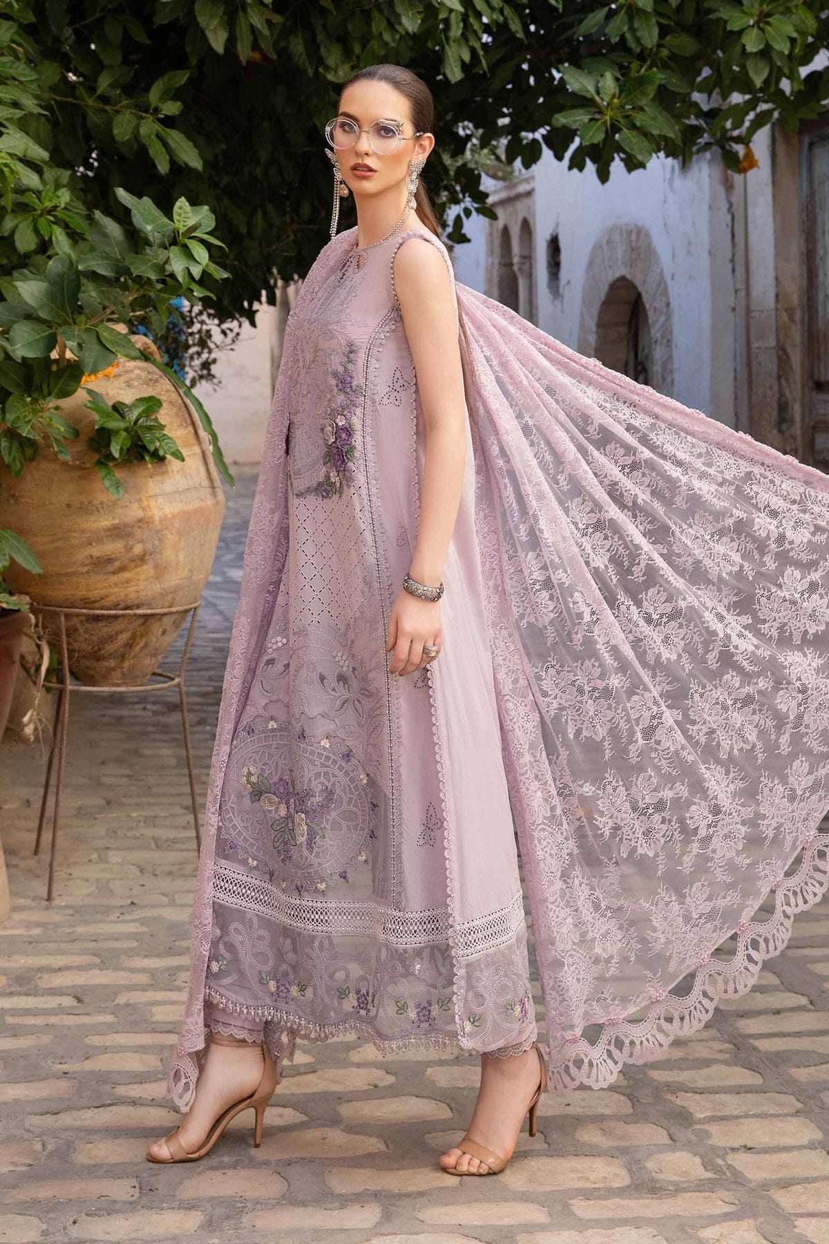 D-2411-B | Maria B | Voyage A Luxe X Tunisia Luxury Lawn 2024